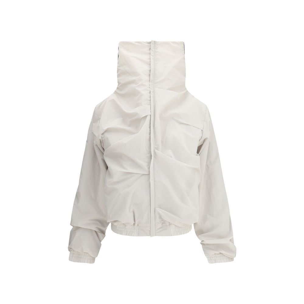 ALAINPAUL Gray Polyamide Full-Length Jacket