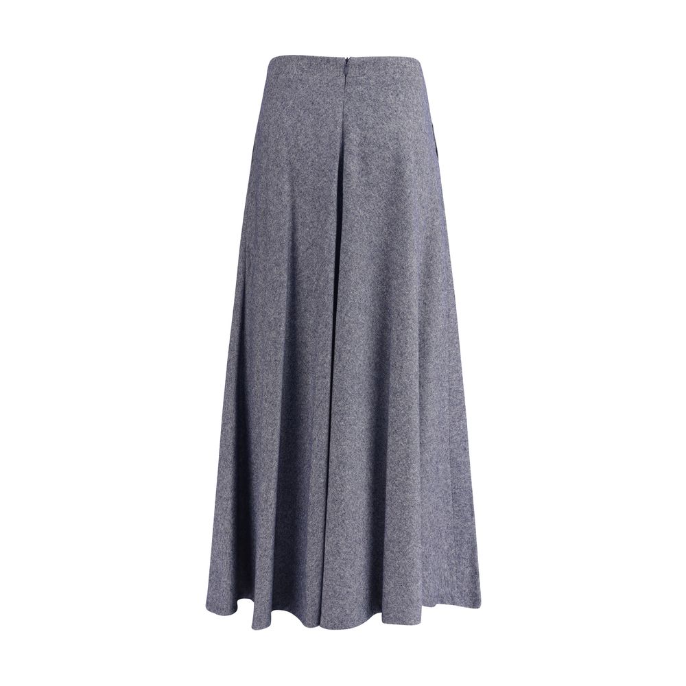 Sara Roka Flared midi Skir