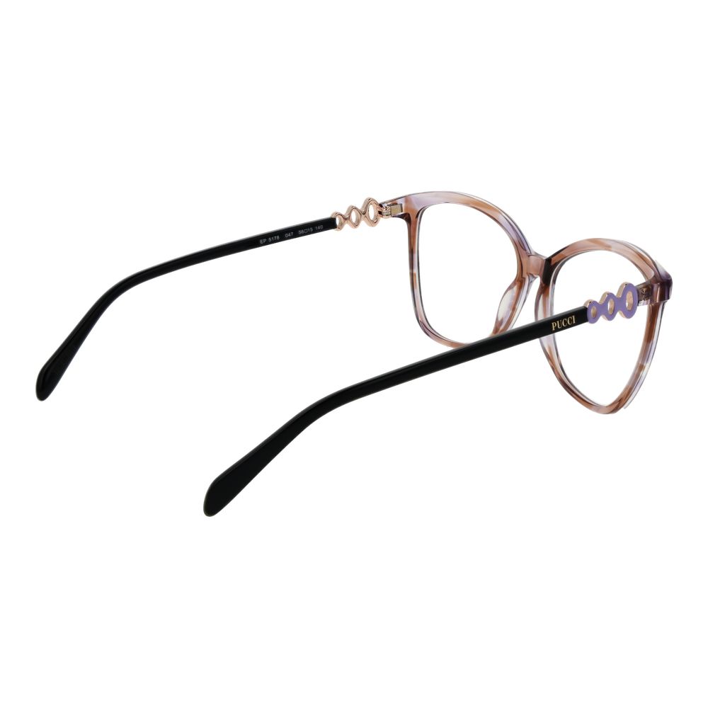 Emilio Pucci Brown Glasses Frames for Women detail view