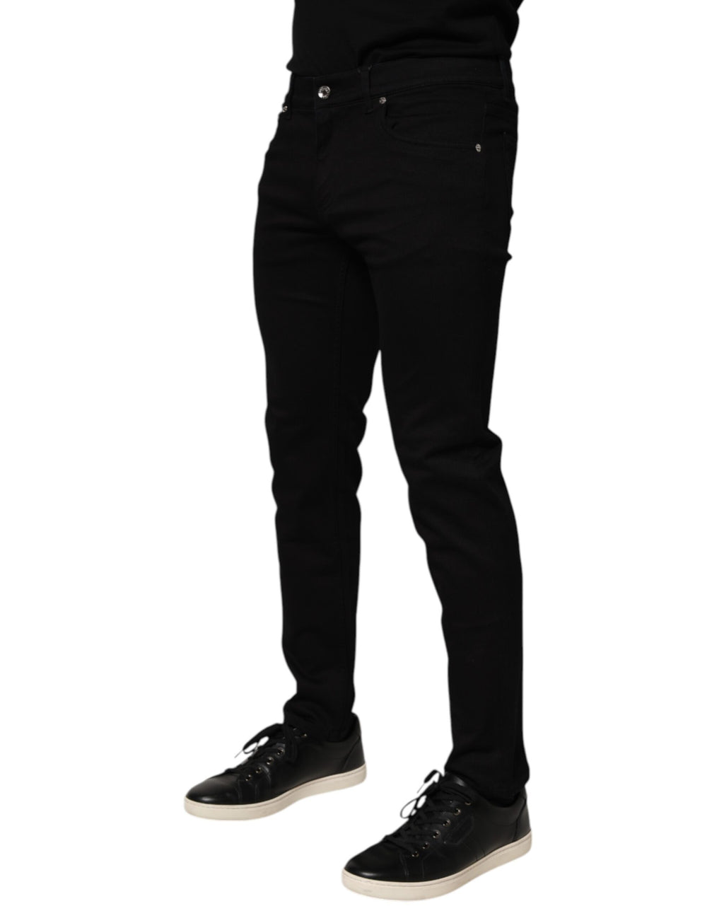 Dolce & Gabbana Black Casual Pants for Men detail view