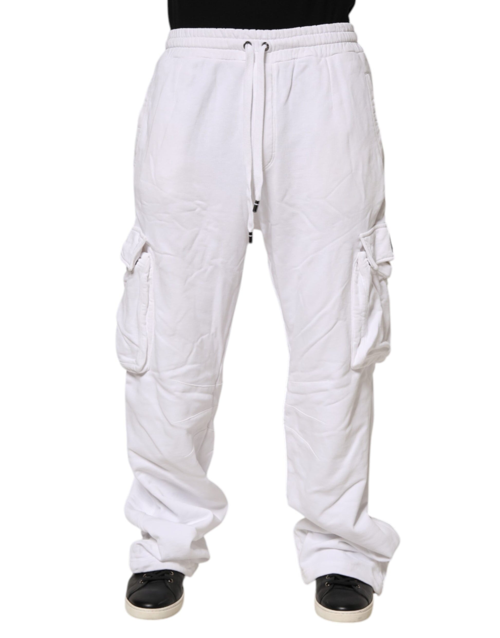 Dolce & Gabbana White Cargo Pants for Men alternate view