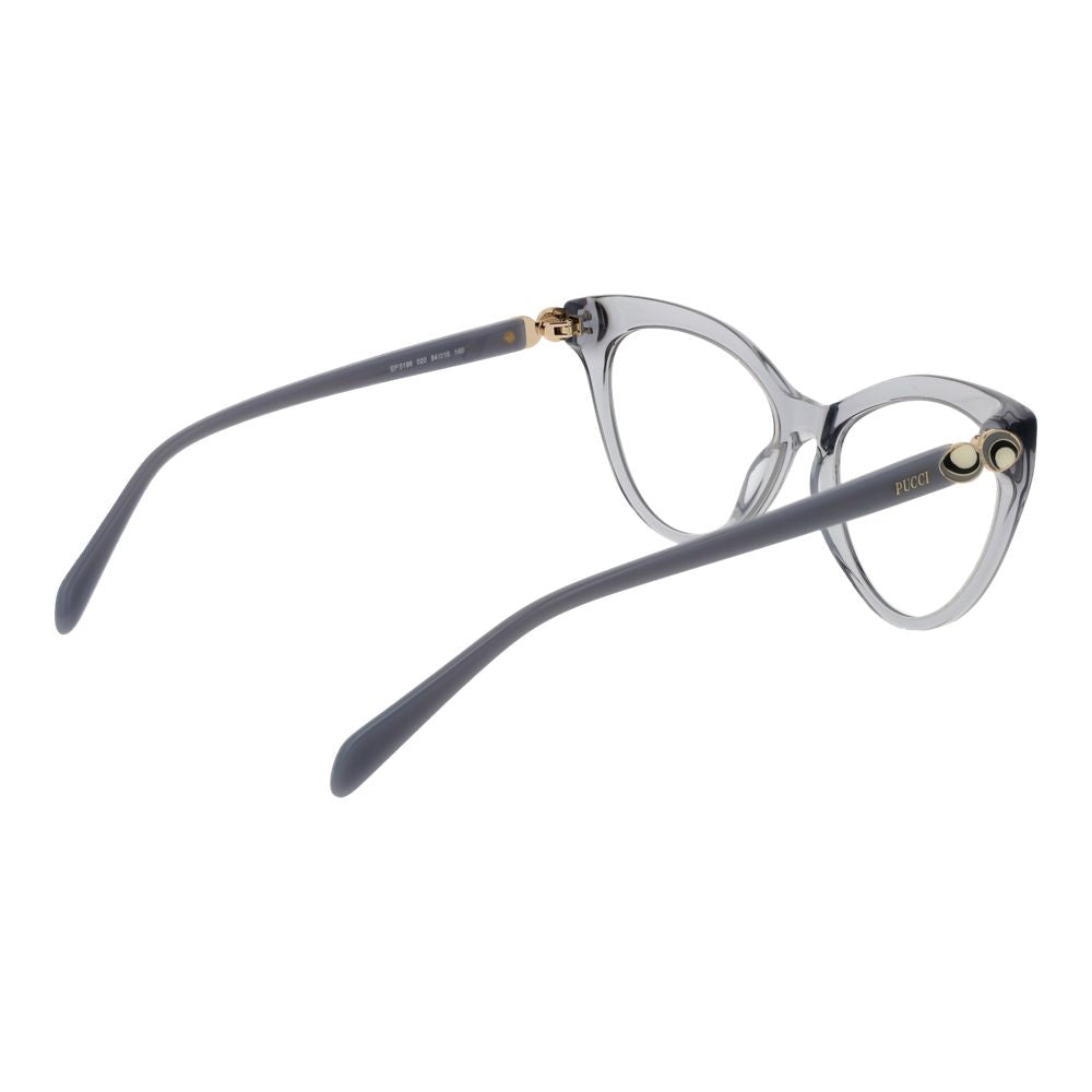 Emilio Pucci Grey Glasses Frames for Women detail view
