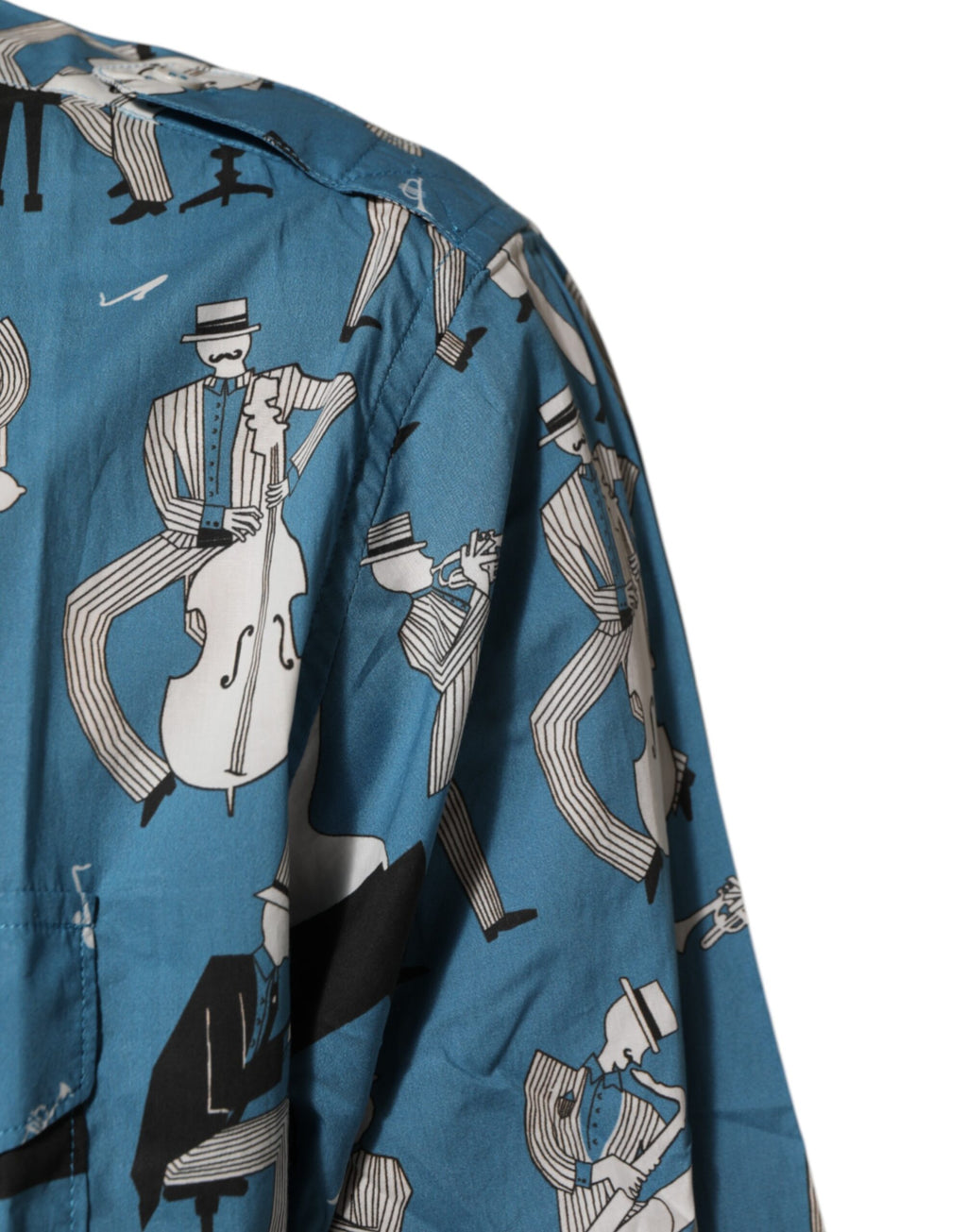 Dolce & Gabbana Blue Dress Shirt for Men additional view