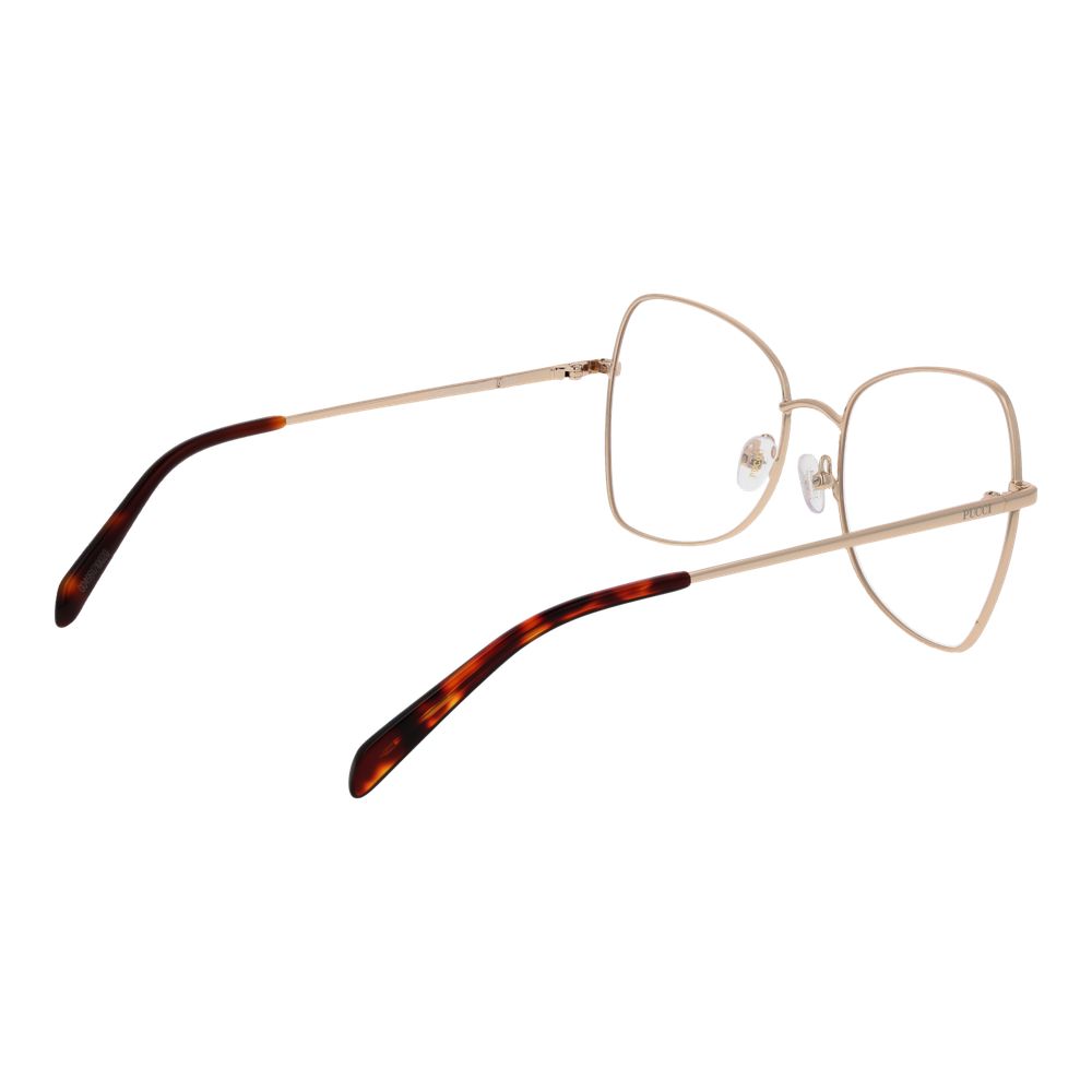 Emilio Pucci Gold Glasses Frames for Women detail view
