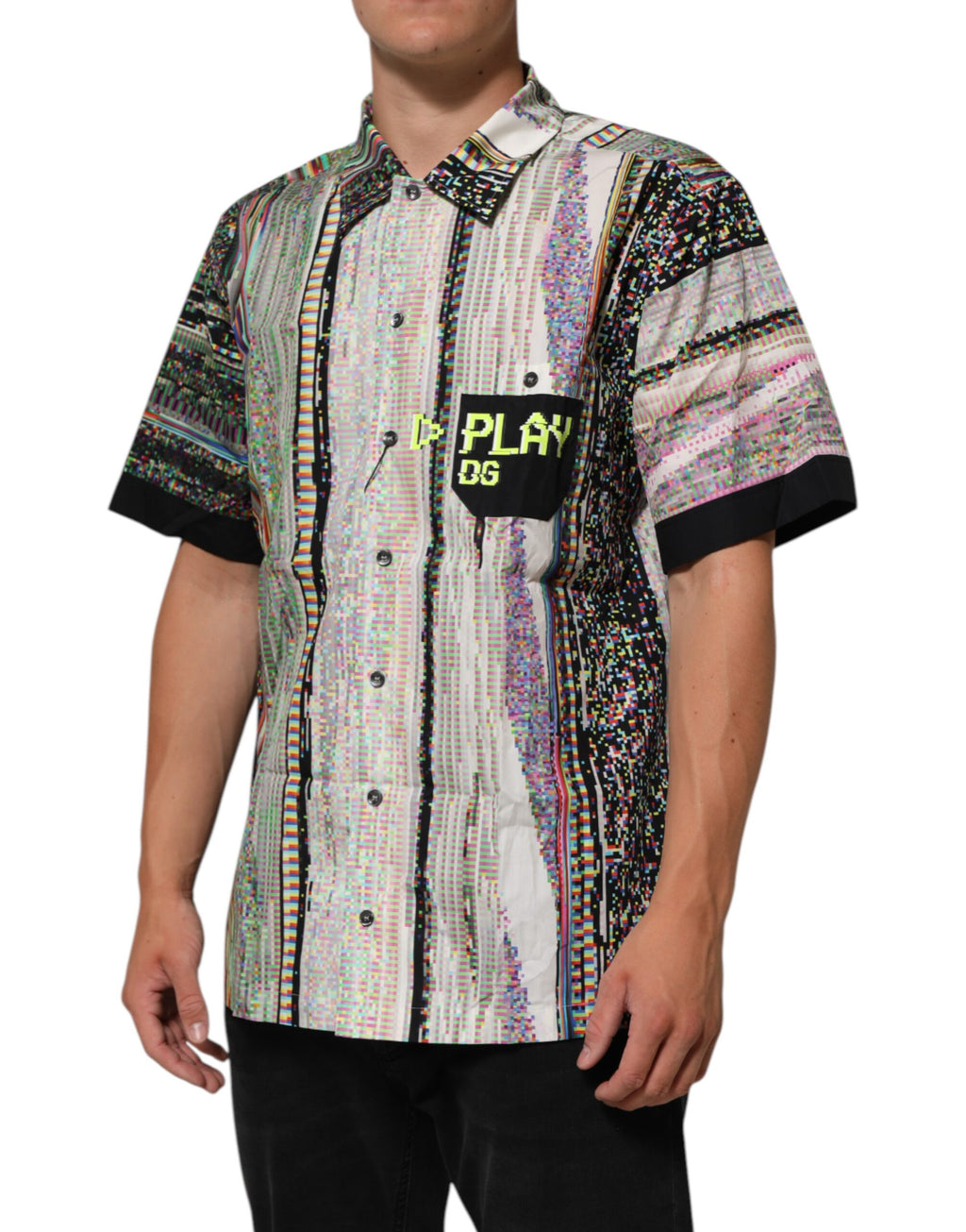 Dolce & Gabbana Multicolor Shirt for Men detail view