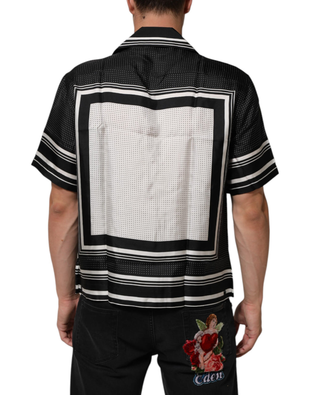 Dolce & Gabbana Black Shirt for Men side view