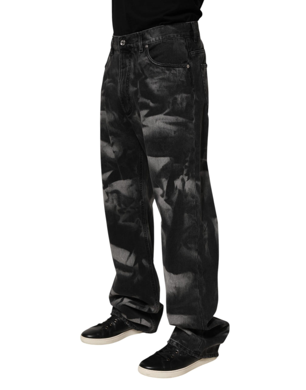 Dolce & Gabbana Black Casual Pants for Men detail view