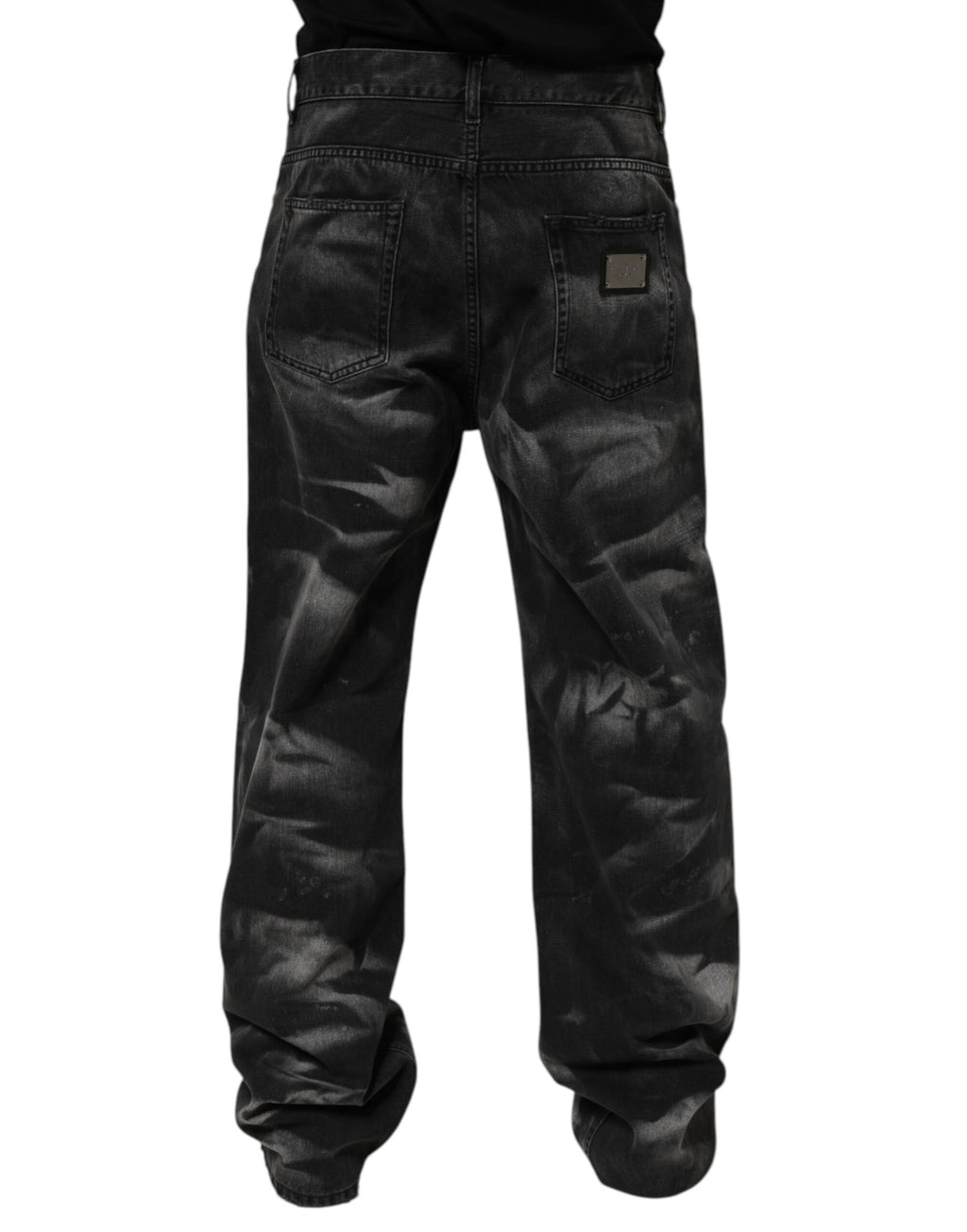 Dolce & Gabbana Black Casual Pants for Men side view