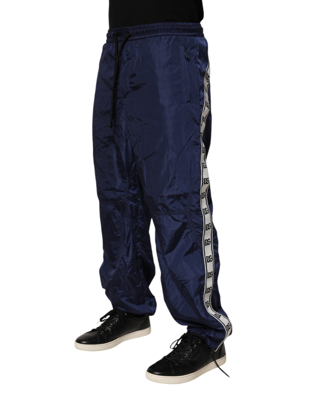 Dolce & Gabbana Blue Athletic Pants for Men detail view