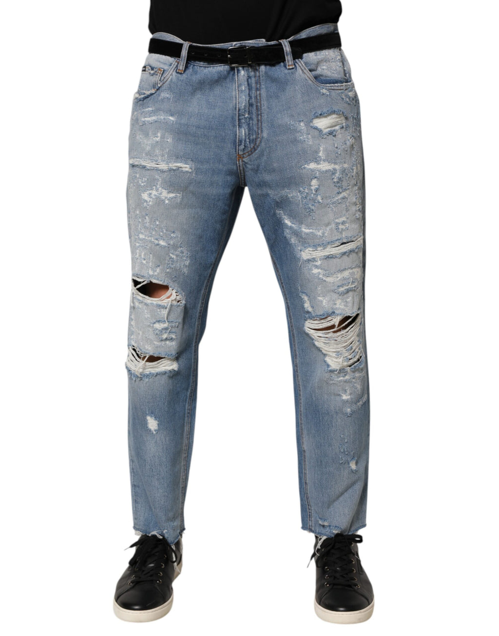 Dolce & Gabbana Blue Casual Pants for Men alternate view