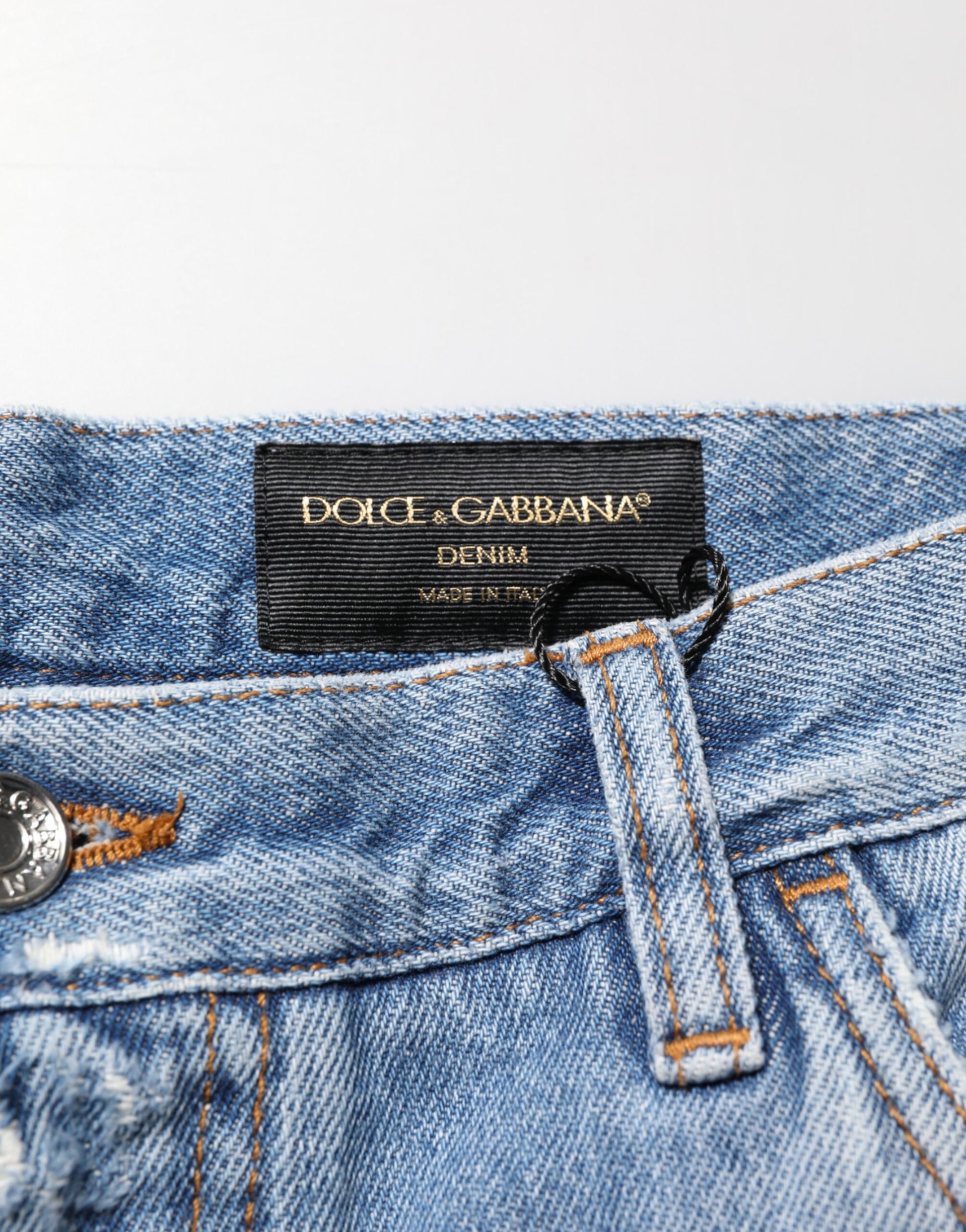 Dolce & Gabbana Blue Casual Pants for Men additional view