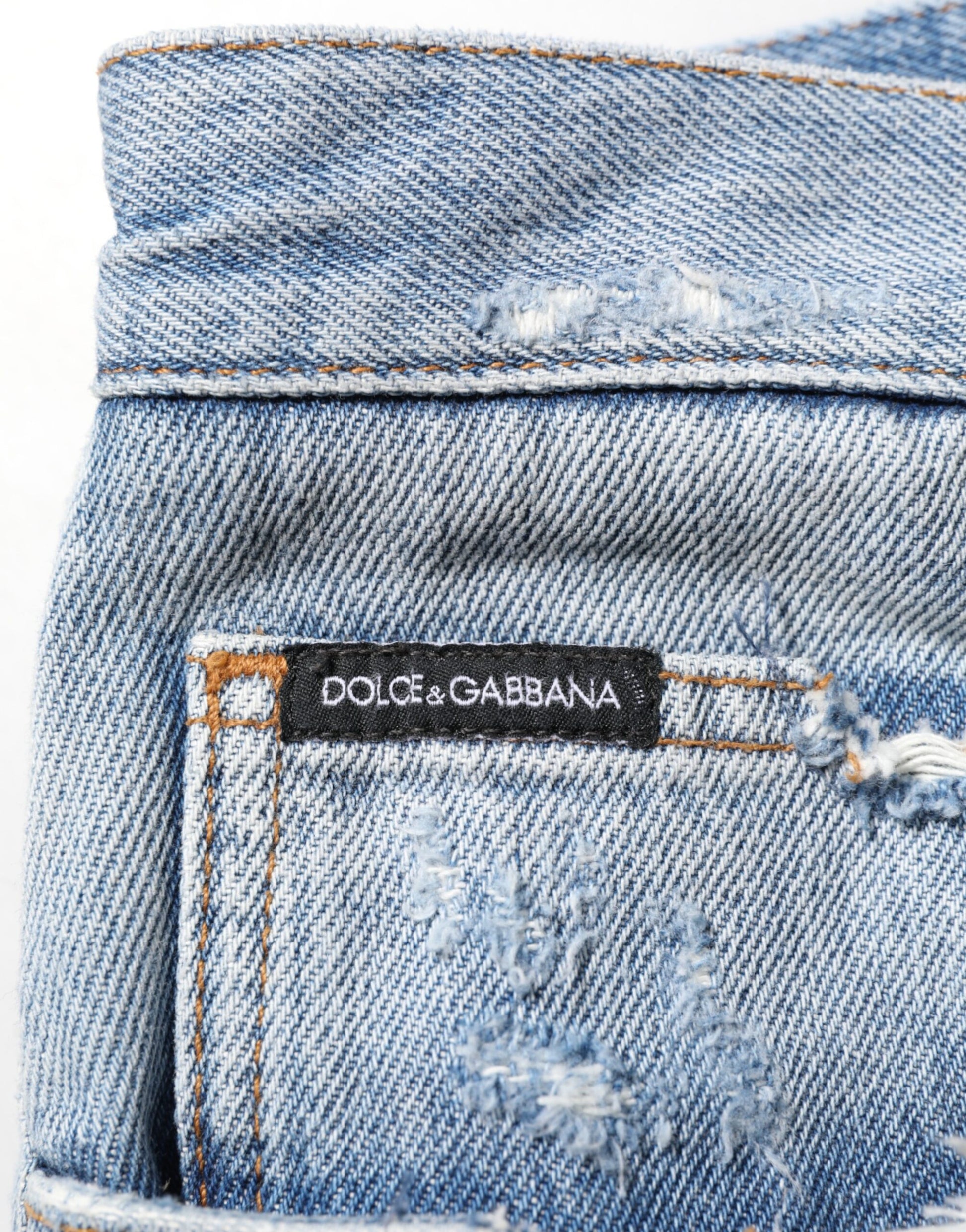 Dolce & Gabbana Blue Casual Pants for Men additional view