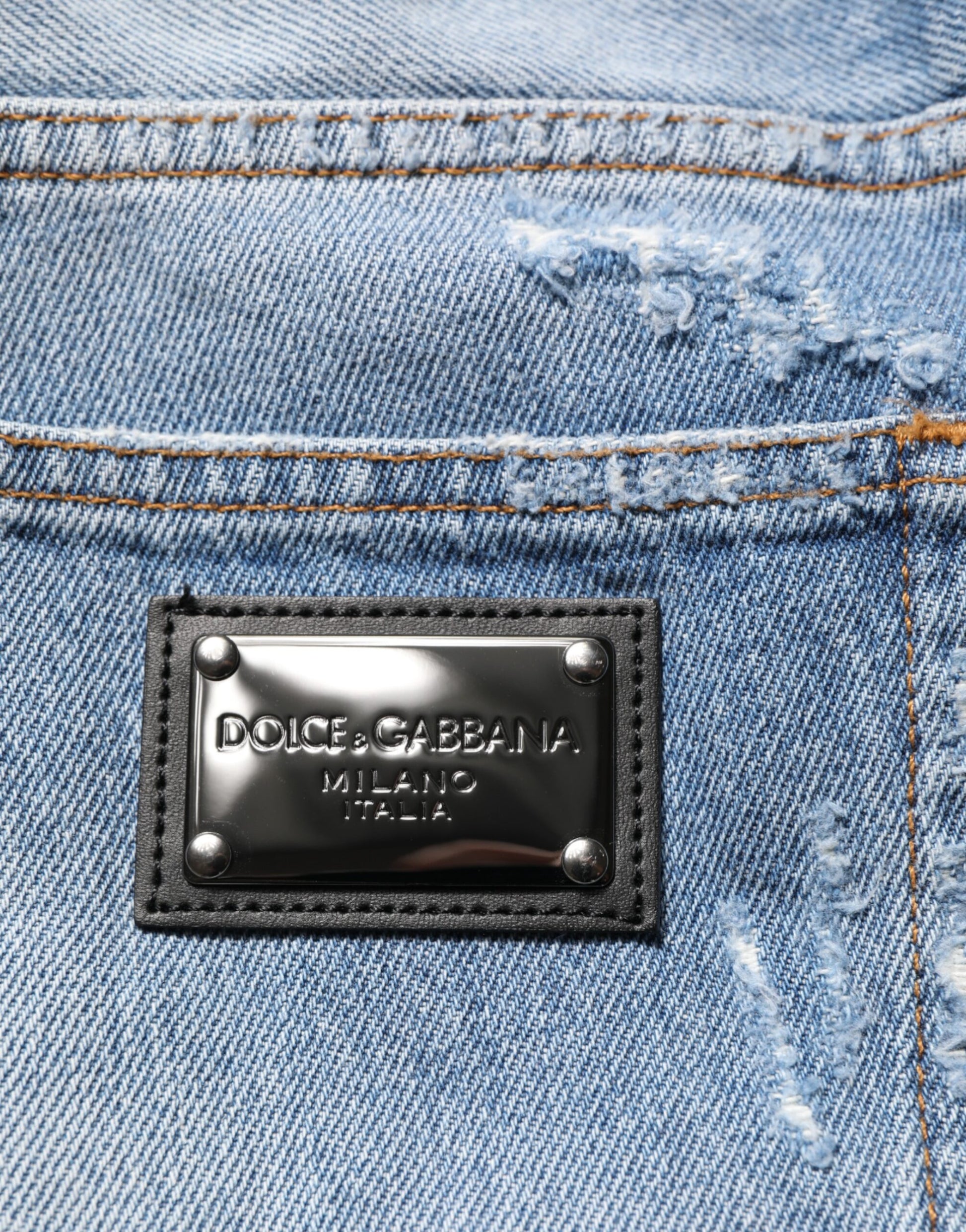 Dolce & Gabbana Blue Casual Pants for Men additional view