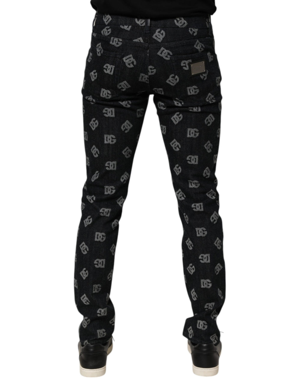 Dolce & Gabbana Black Casual Pants for Men side view