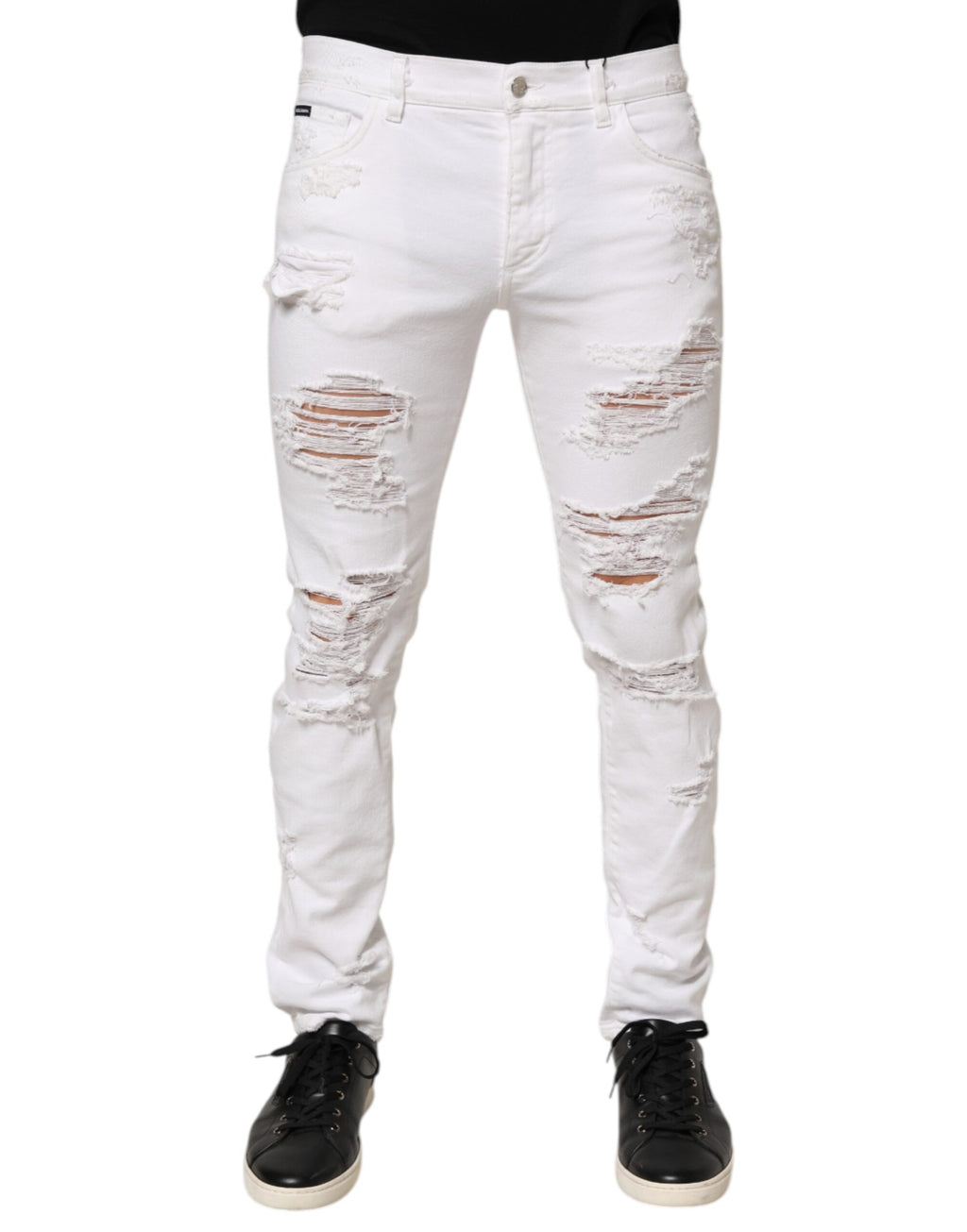 Dolce & Gabbana White Casual Pants for Men alternate view