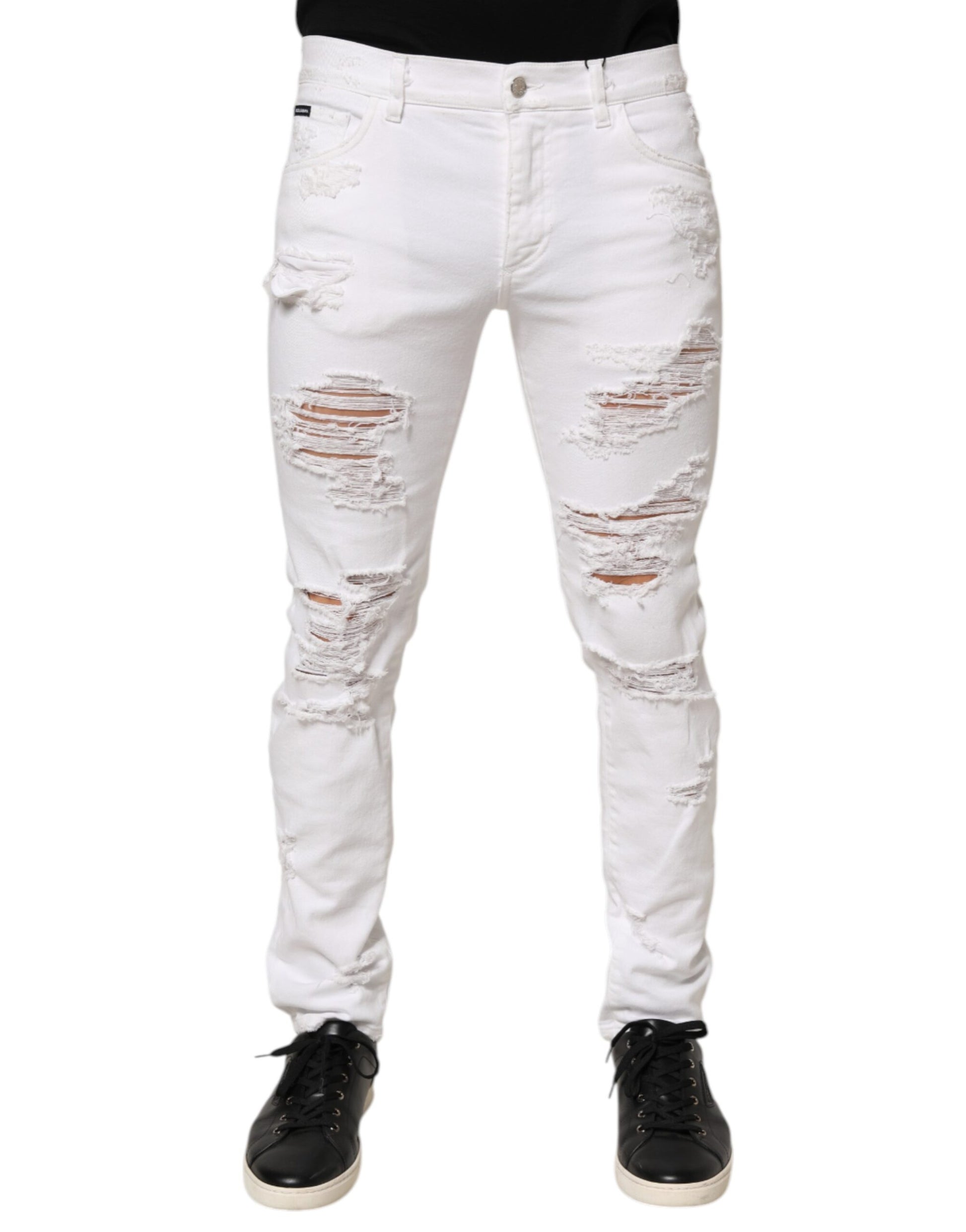 Dolce & Gabbana White Casual Pants for Men alternate view