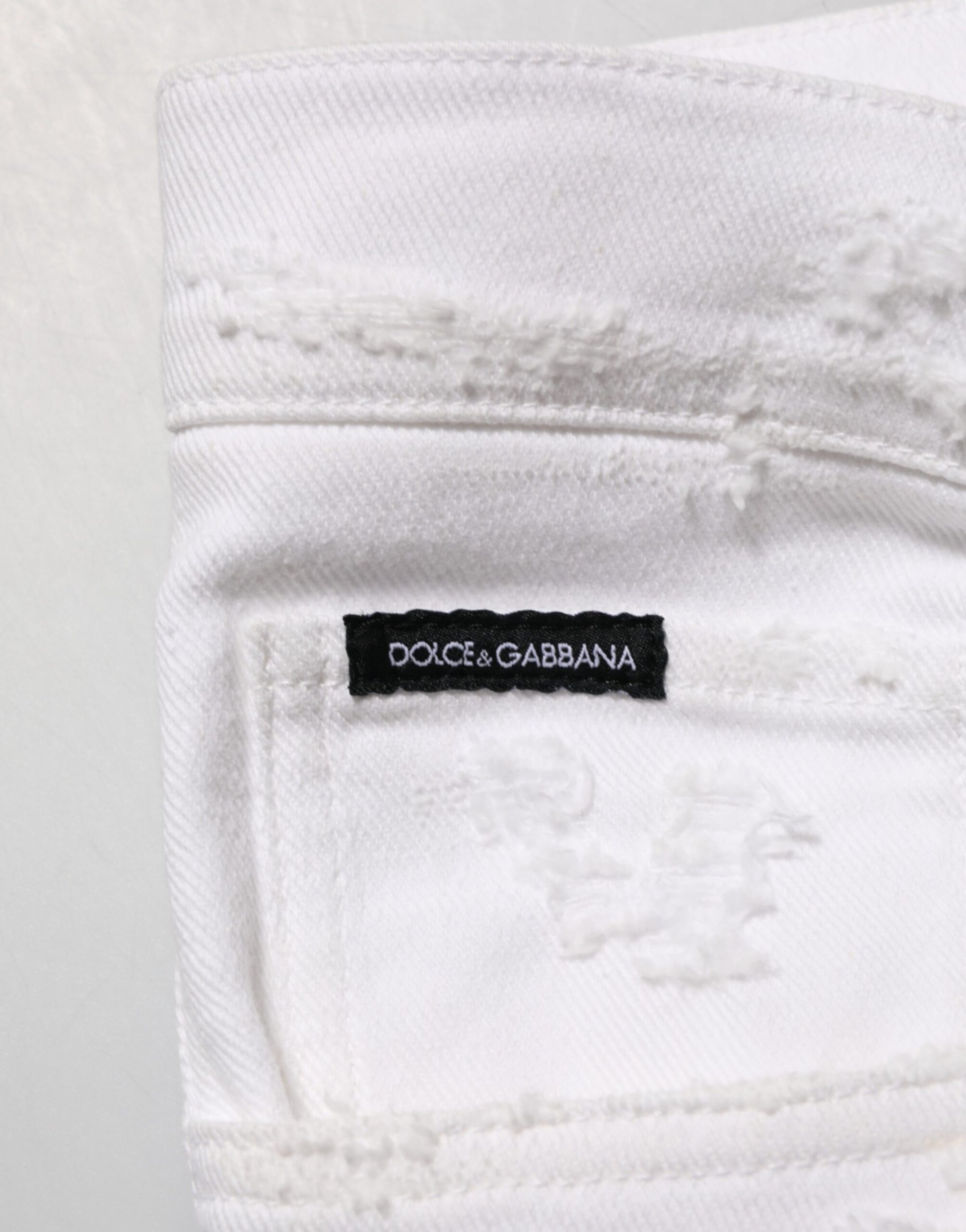 Dolce & Gabbana White Casual Pants for Men additional view