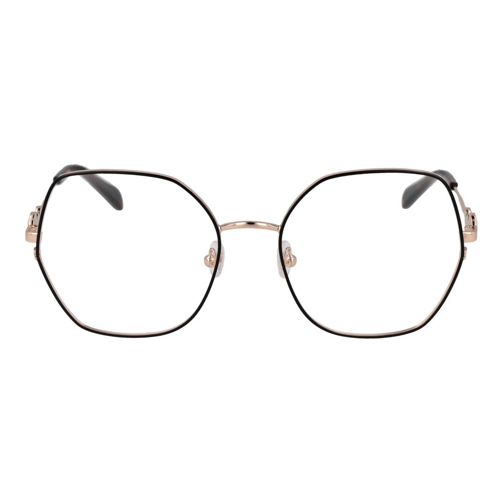 Lunettes (monture) en métal noir Emilio Pucci