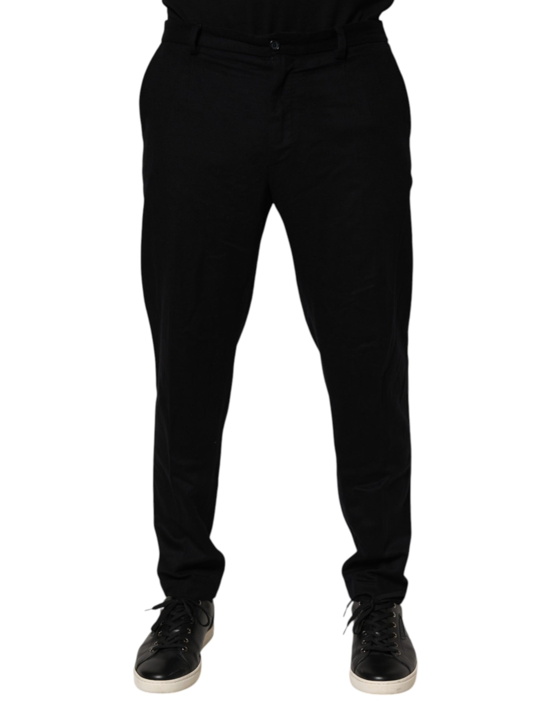 Dolce & Gabbana Black Dress Pants for Men
