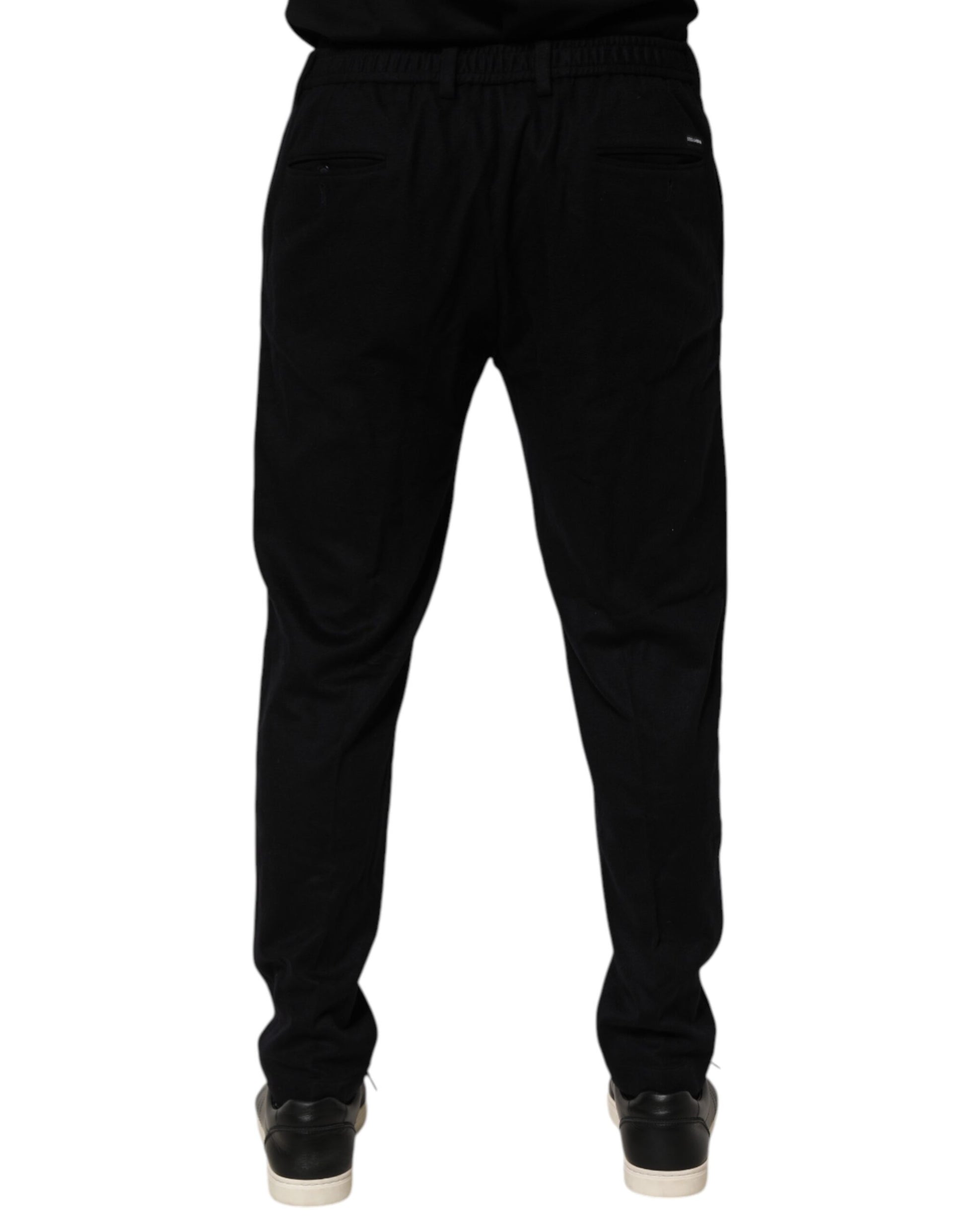 Dolce & Gabbana Black Dress Pants for Men side view
