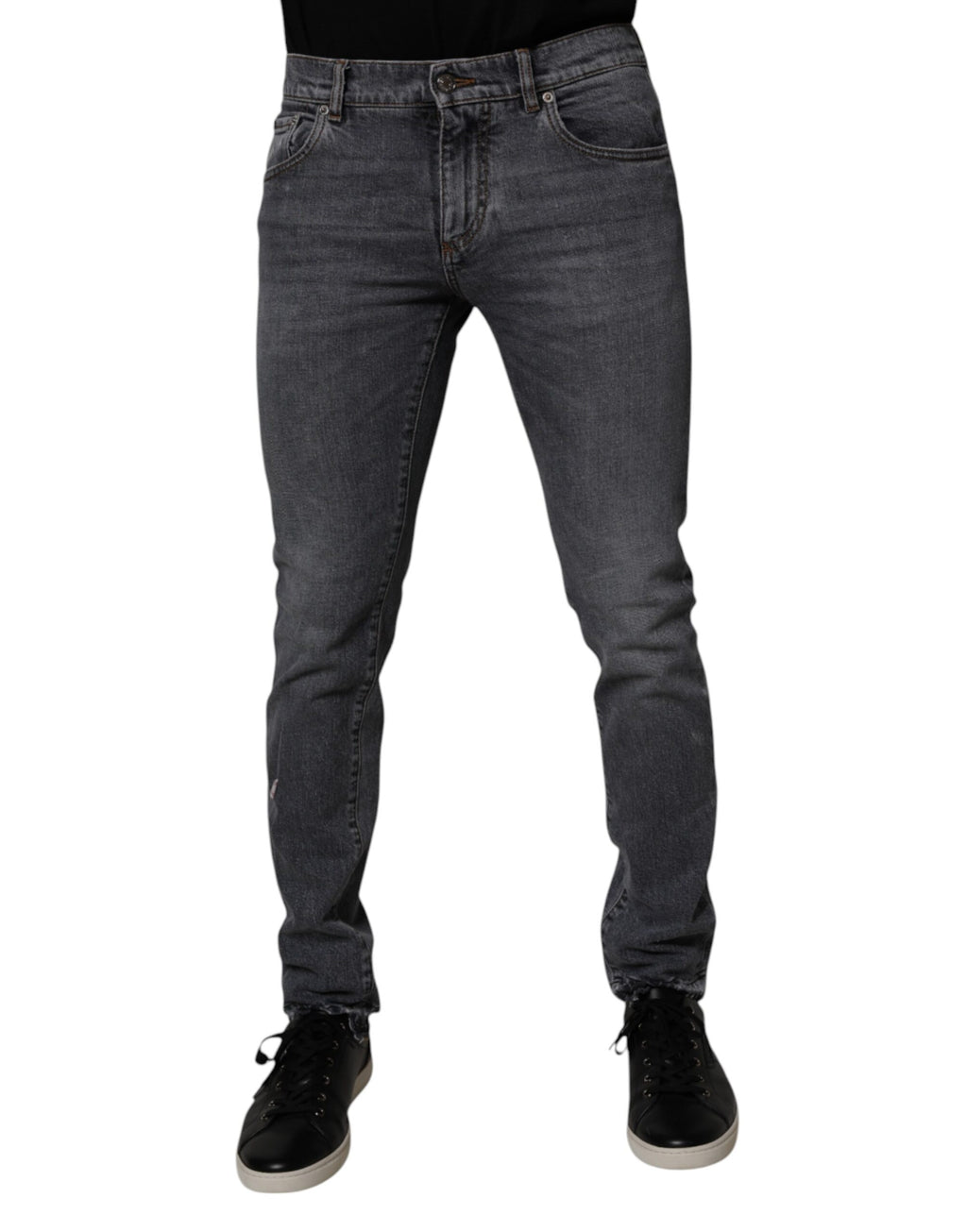 Dolce & Gabbana Grey Casual Pants for Men