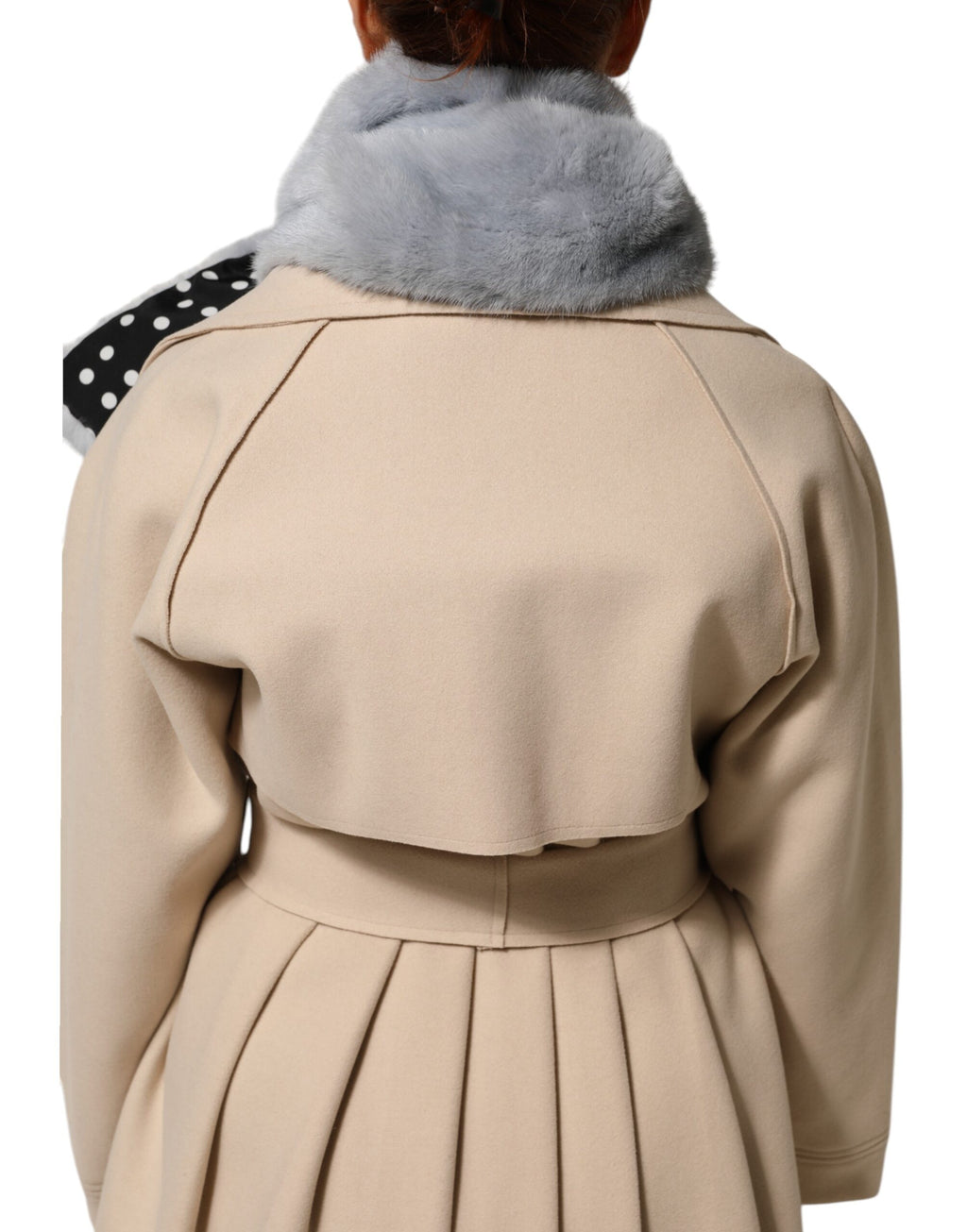 Dolce & Gabbana Blue Scarf for Women side view