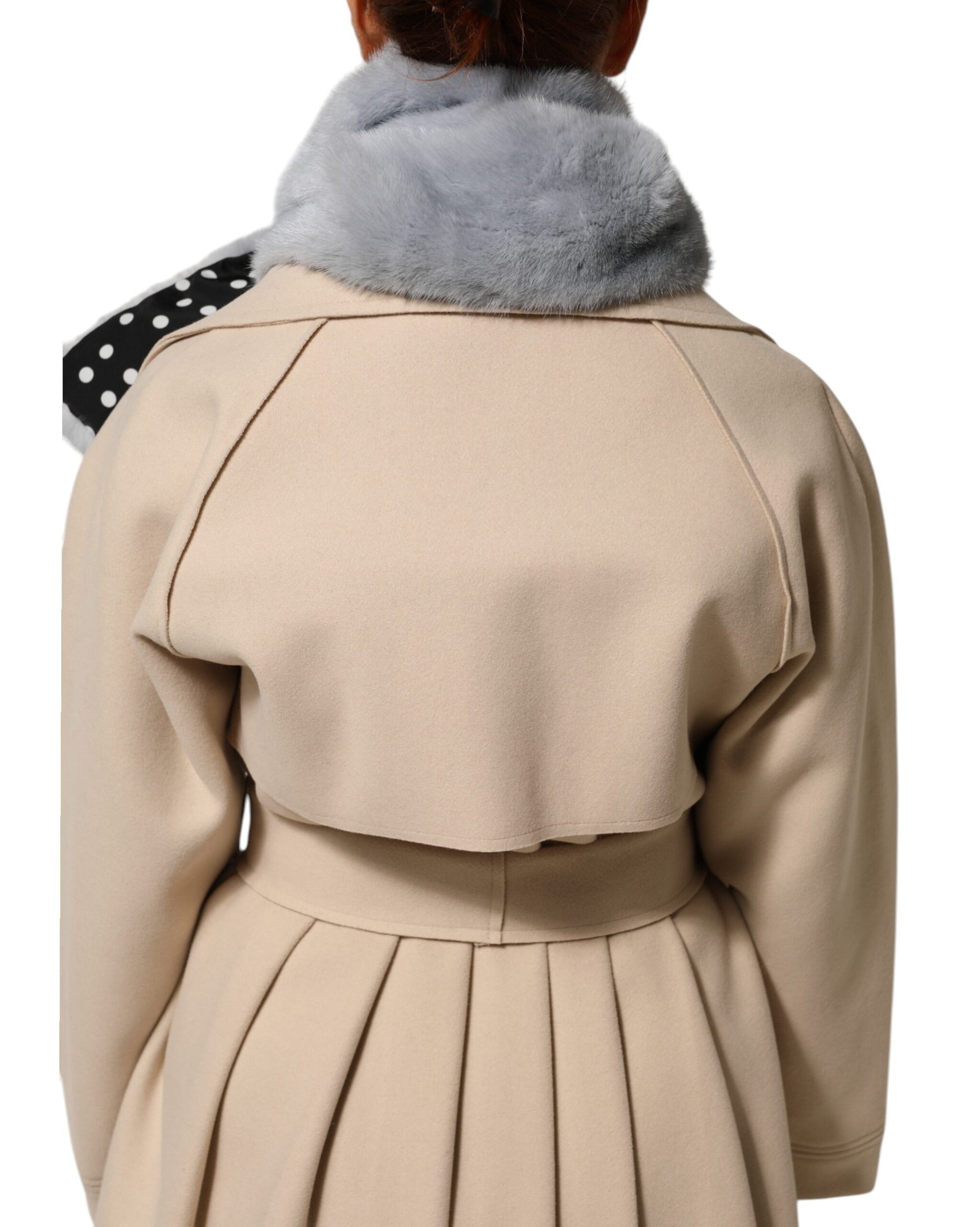 Dolce & Gabbana Blue Scarf for Women side view