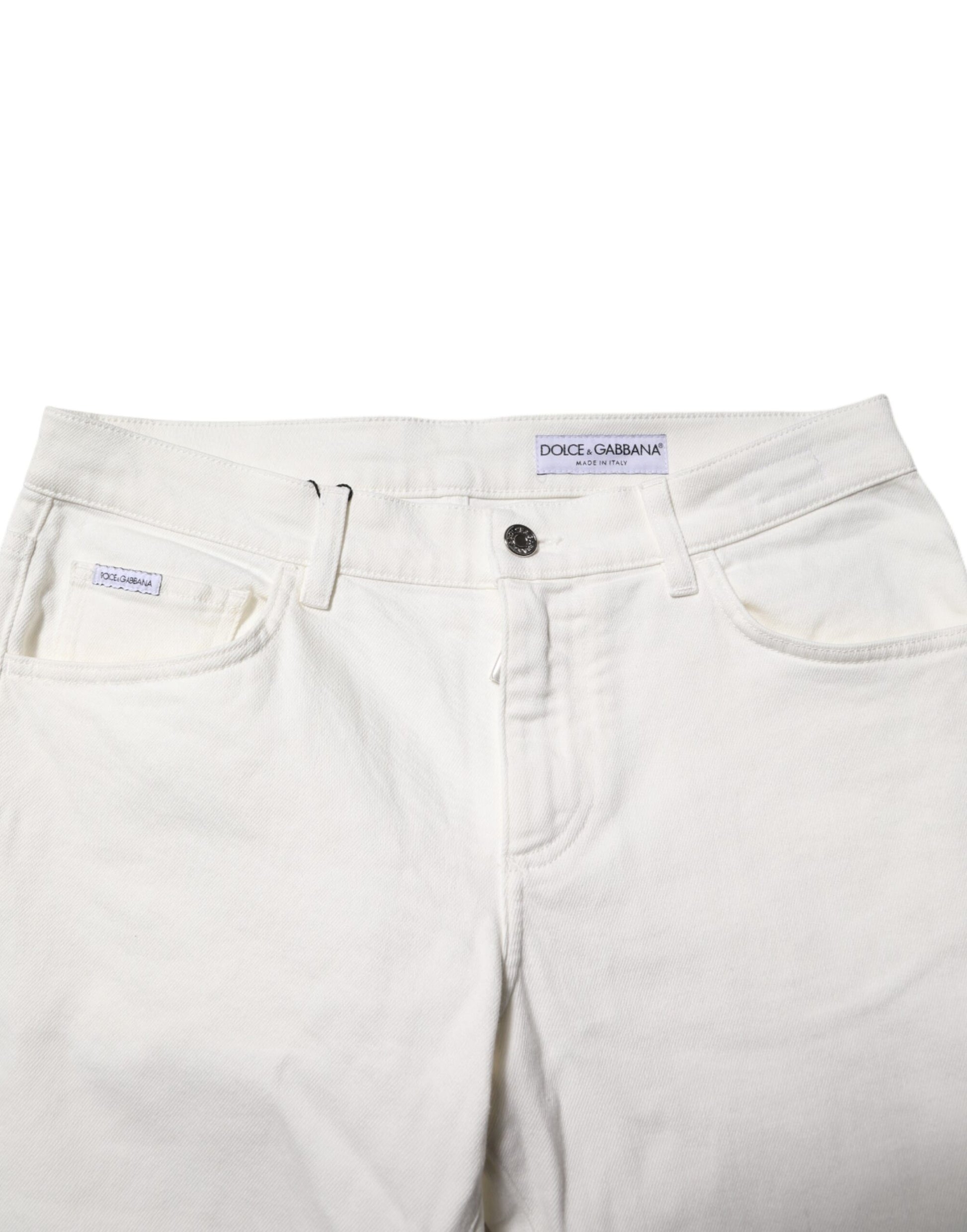 Dolce & Gabbana White Casual Pants for Men additional view