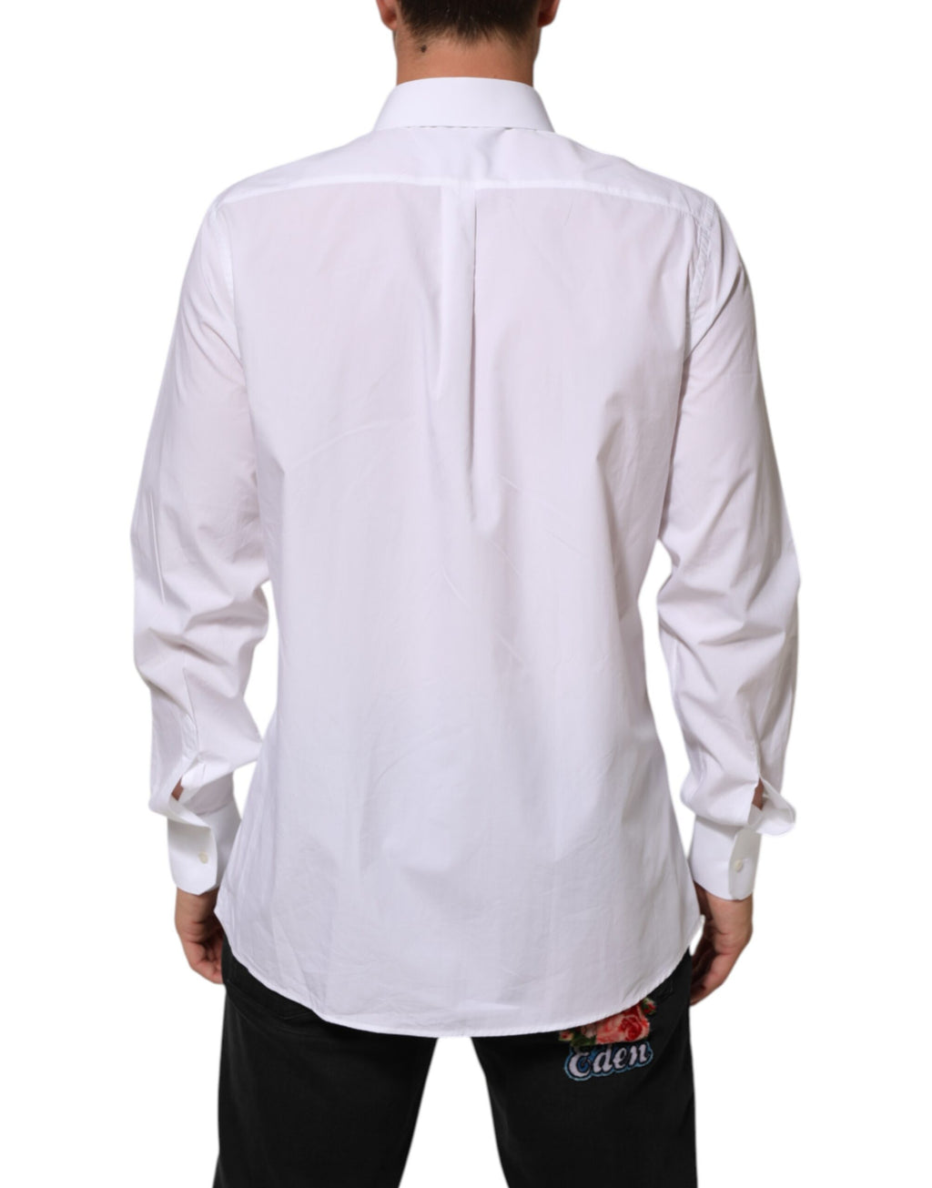 Chemise habillée homme Dolce & Gabbana en coton blanc MARTINI