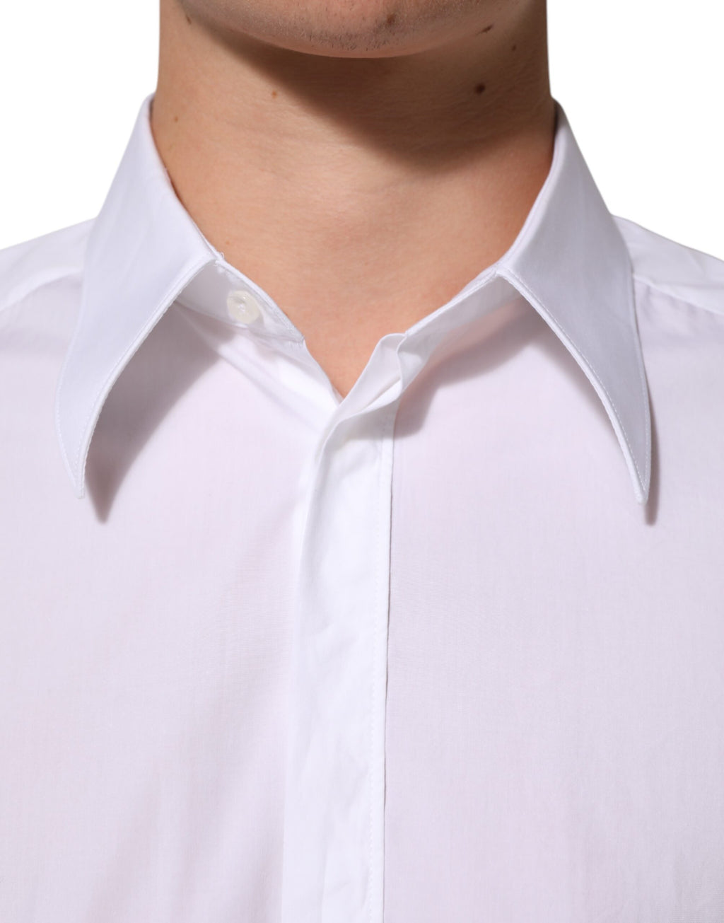 Chemise habillée homme Dolce & Gabbana en coton blanc MARTINI