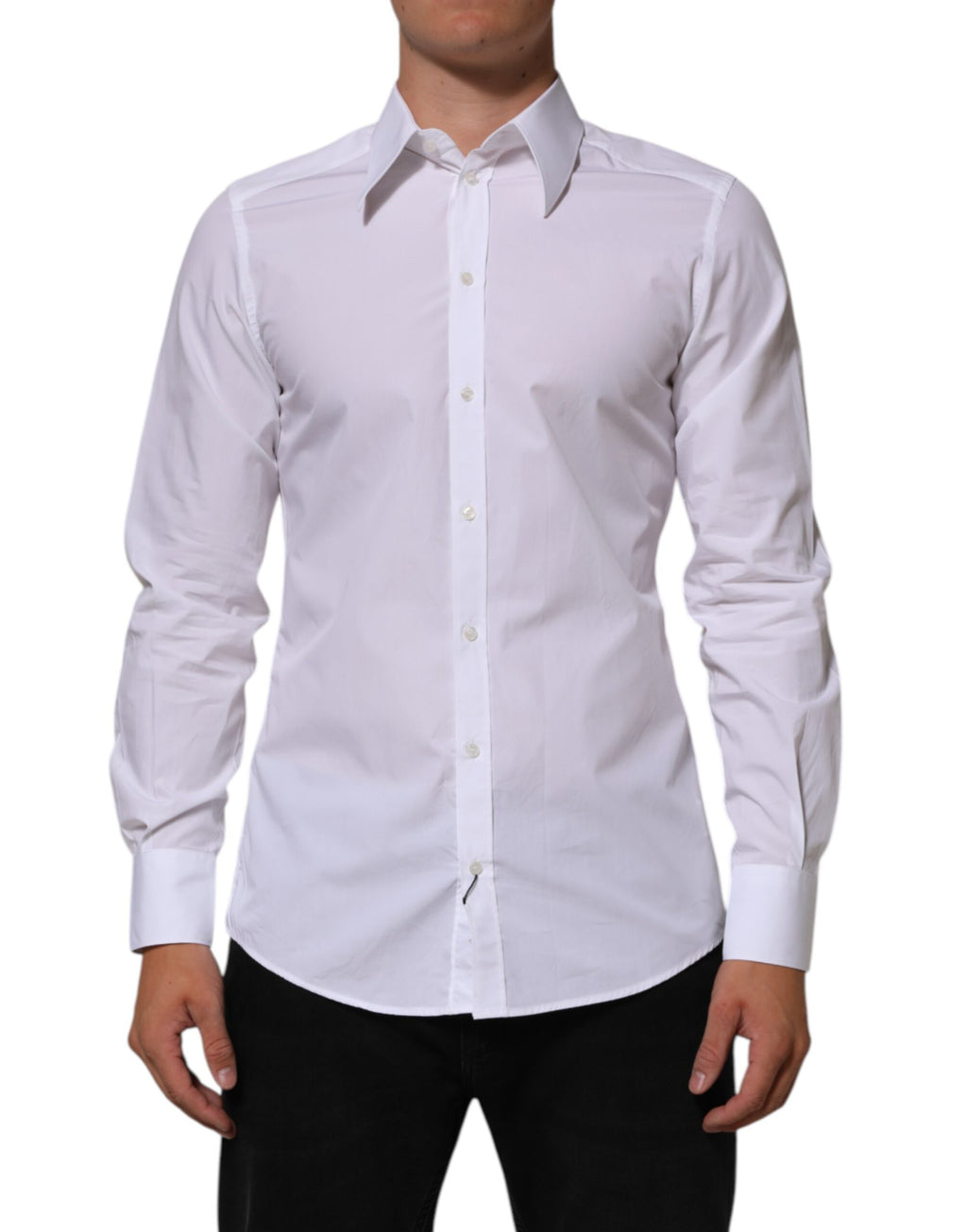 Dolce & Gabbana White Dress Shirt for Men