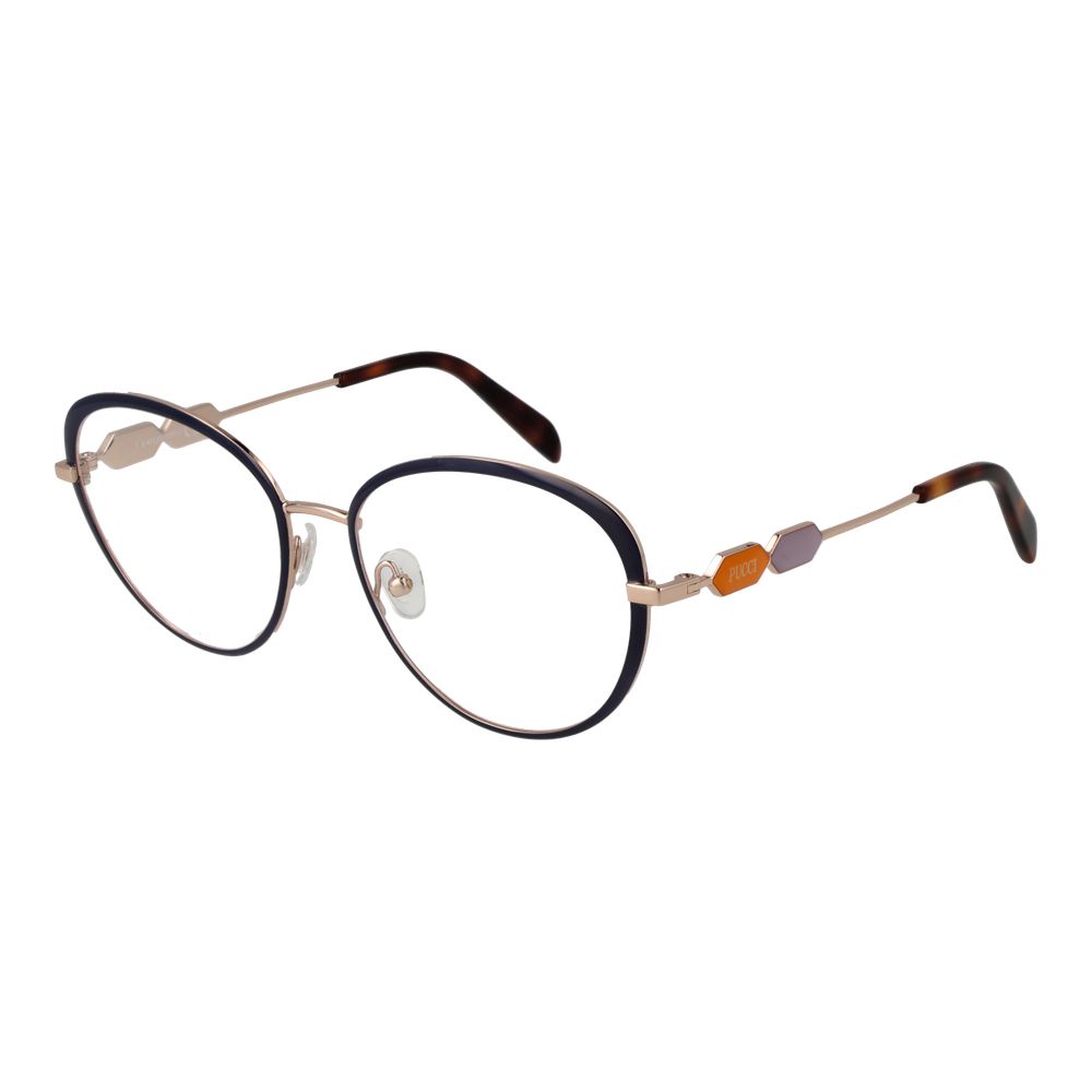 Emilio Pucci Blue Glasses Frames for Women