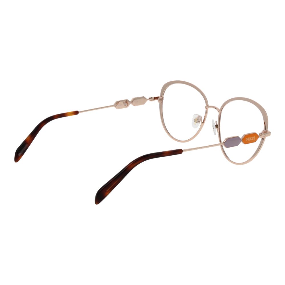 Emilio Pucci Blue Glasses Frames for Women detail view