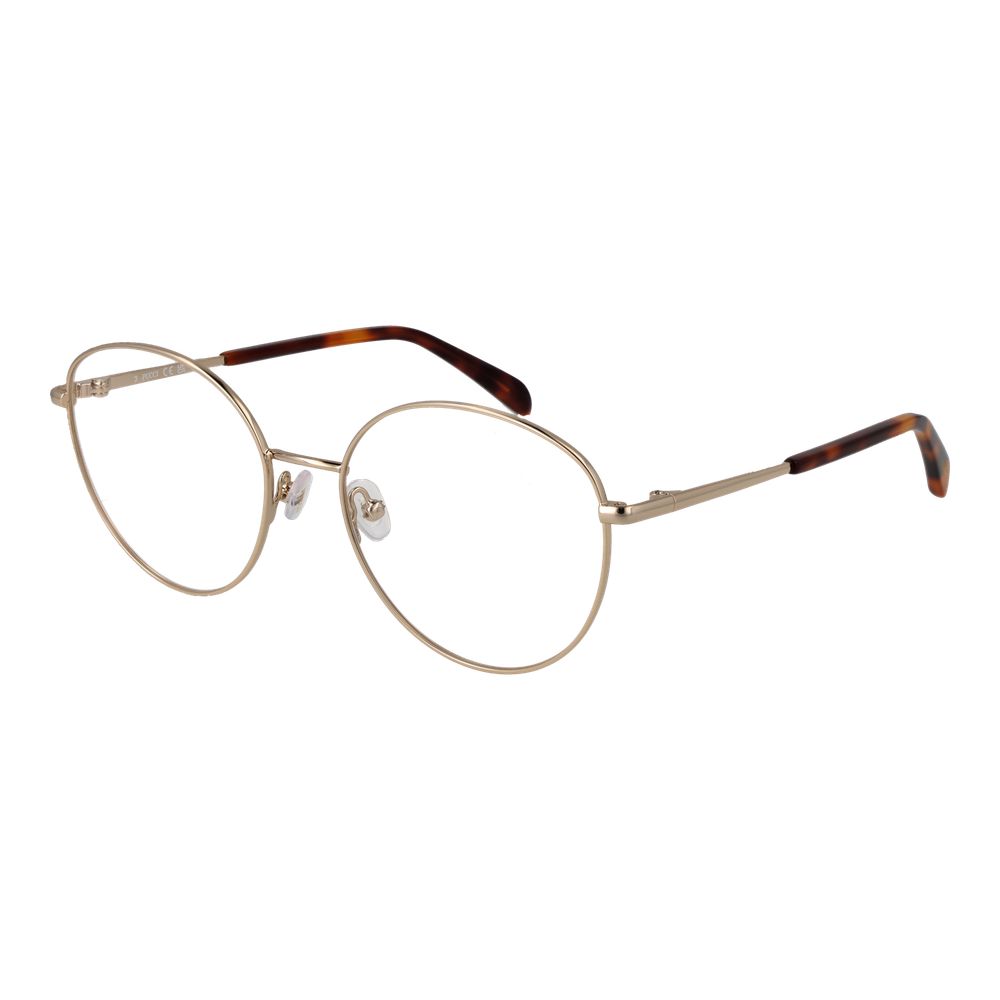Emilio Pucci Gold Glasses Frames for Women