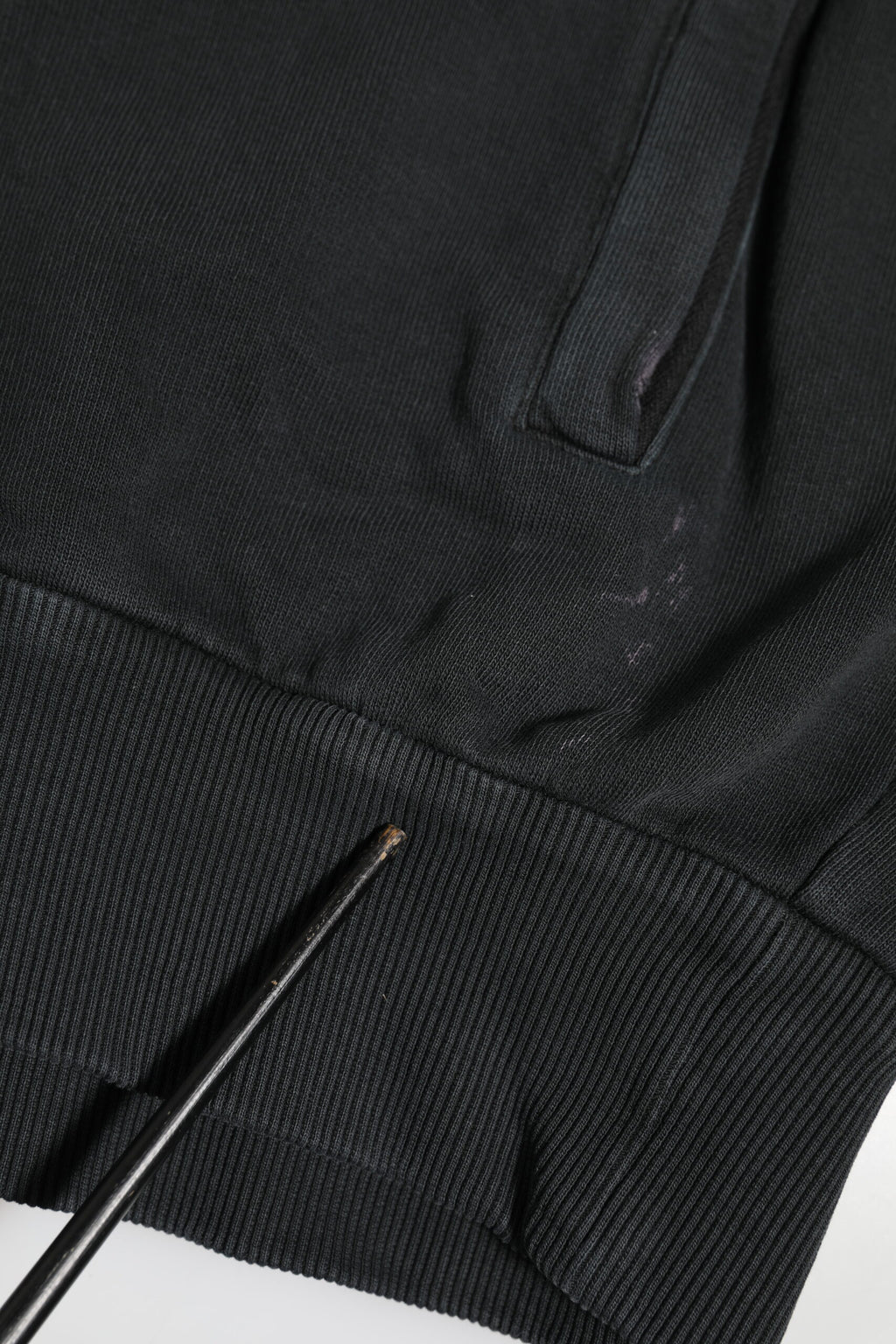 Sweat à capuche zippé noir Dolce & Gabbana avec logo