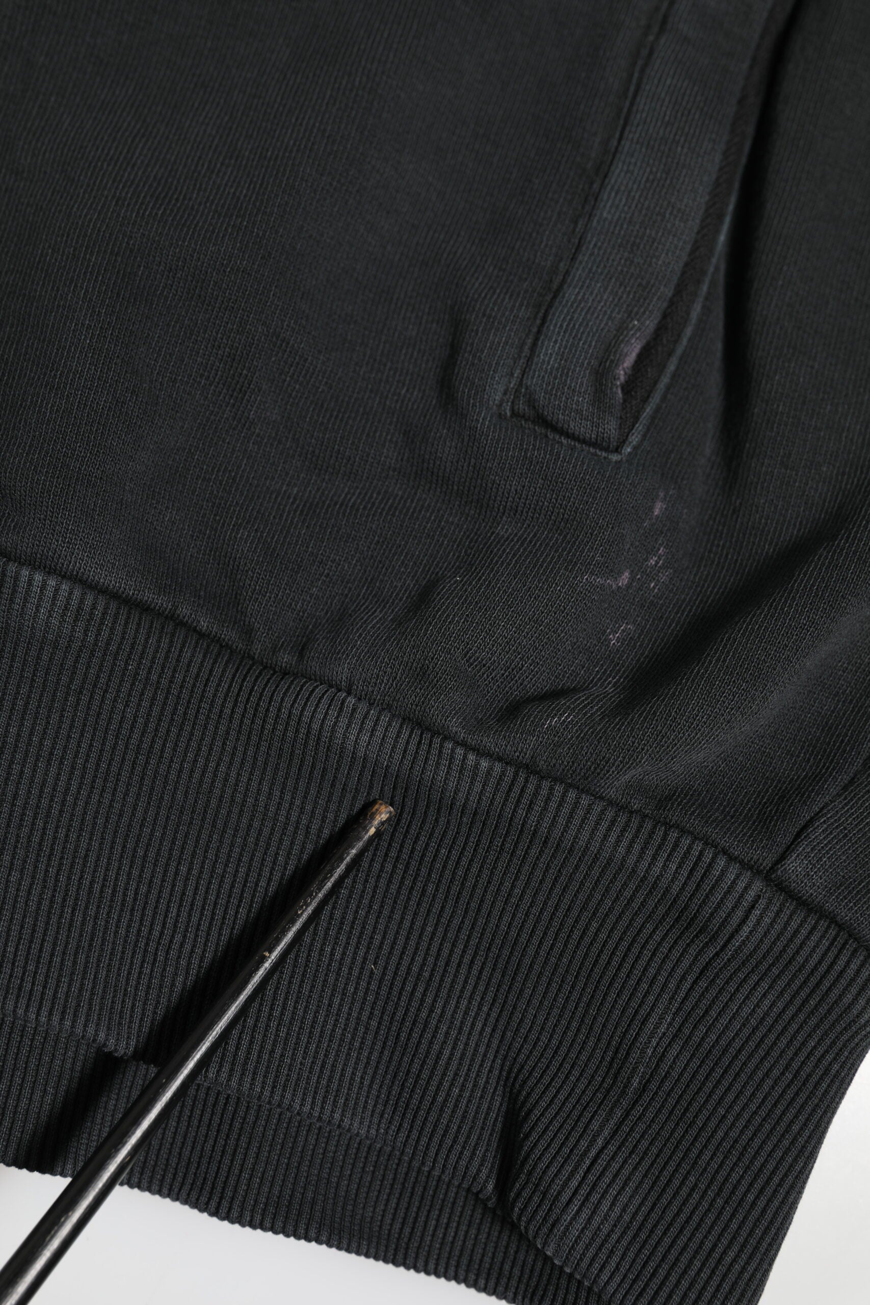 Sweat à capuche zippé noir Dolce & Gabbana avec logo