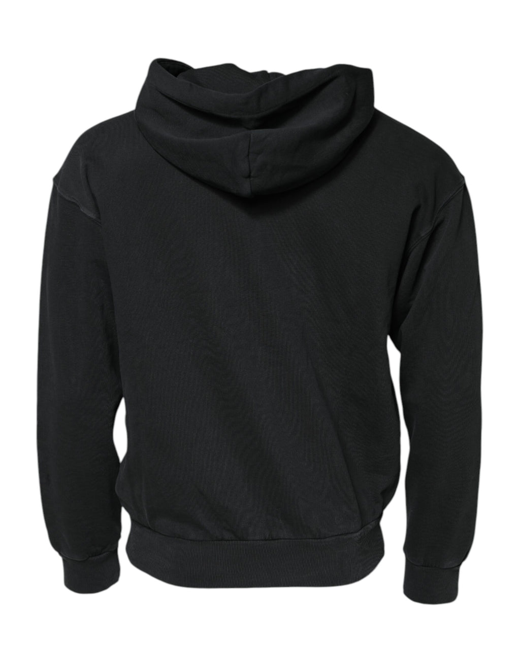 Sweat à capuche zippé noir Dolce & Gabbana avec logo