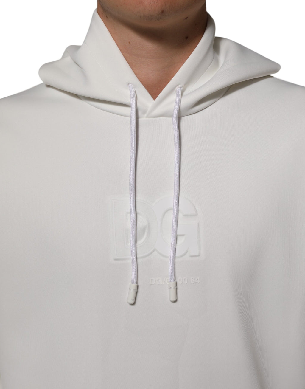Dolce & Gabbana White Hoodie for Men additional view