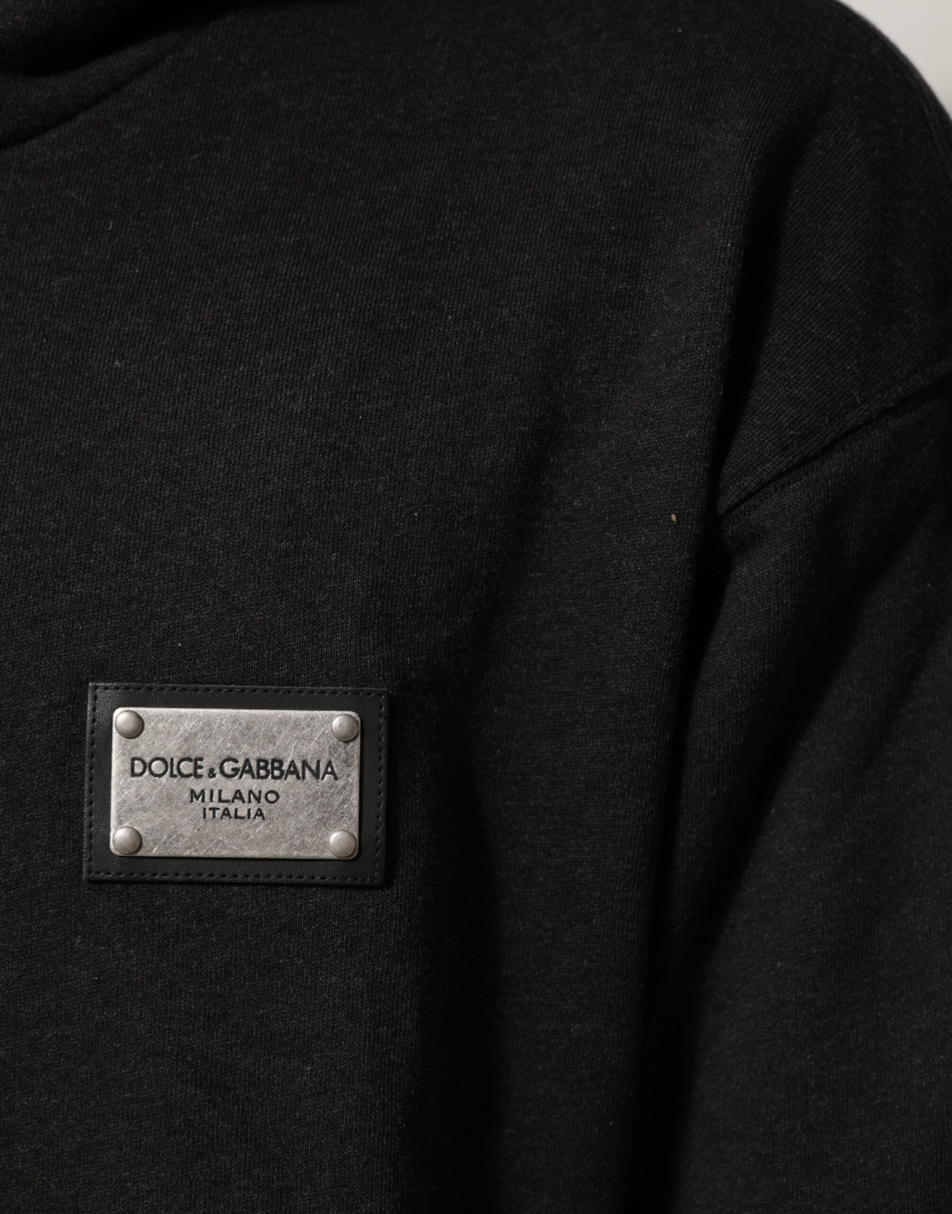 Dolce & Gabbana Black Hoodie for Men additional view