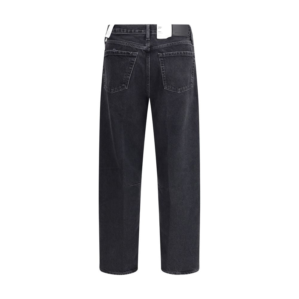 Citizens of Humanity Black Recycled Cotton High-Waisted Jean