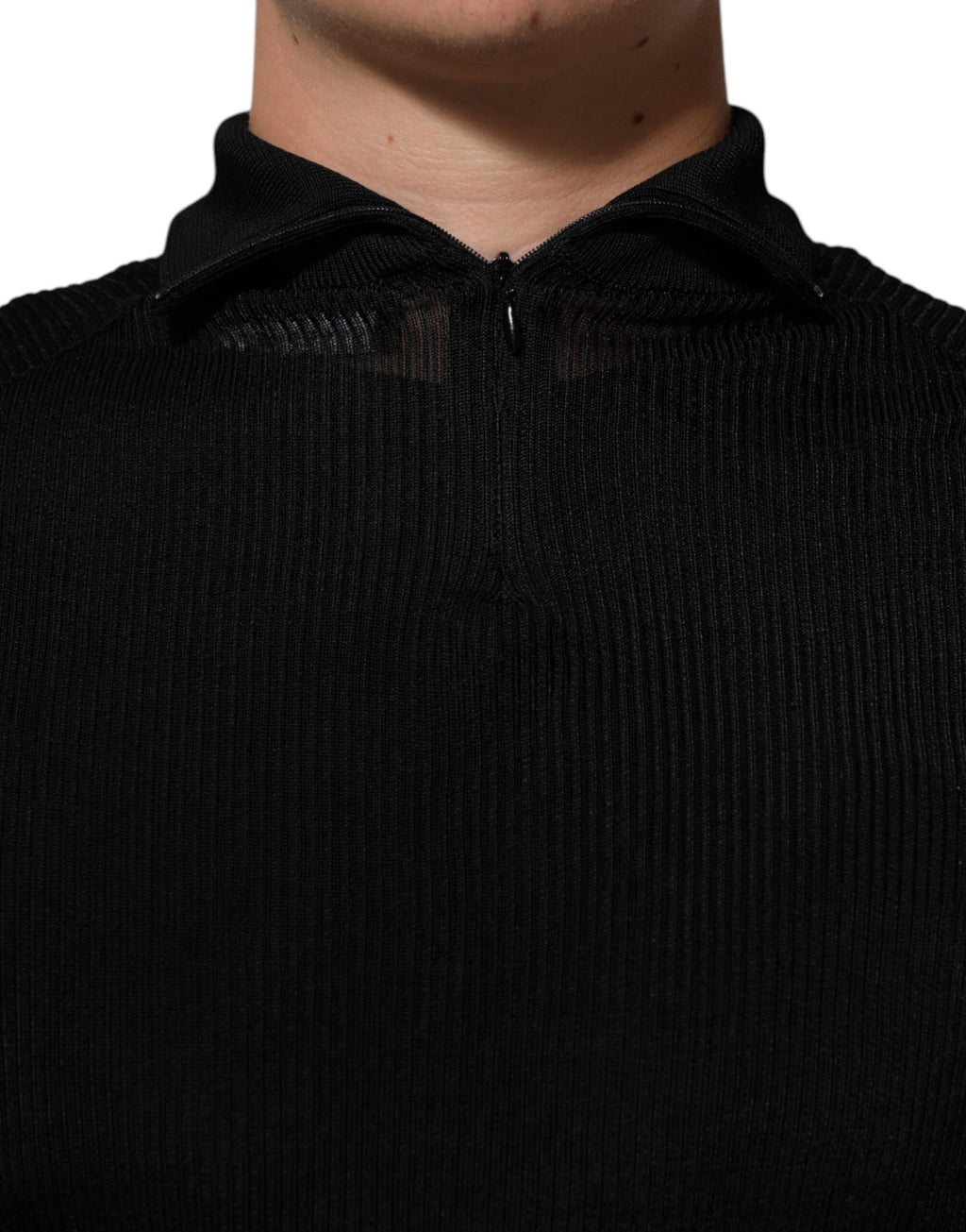 Dolce & Gabbana Black Long Sleeve T-Shirt for Men additional view