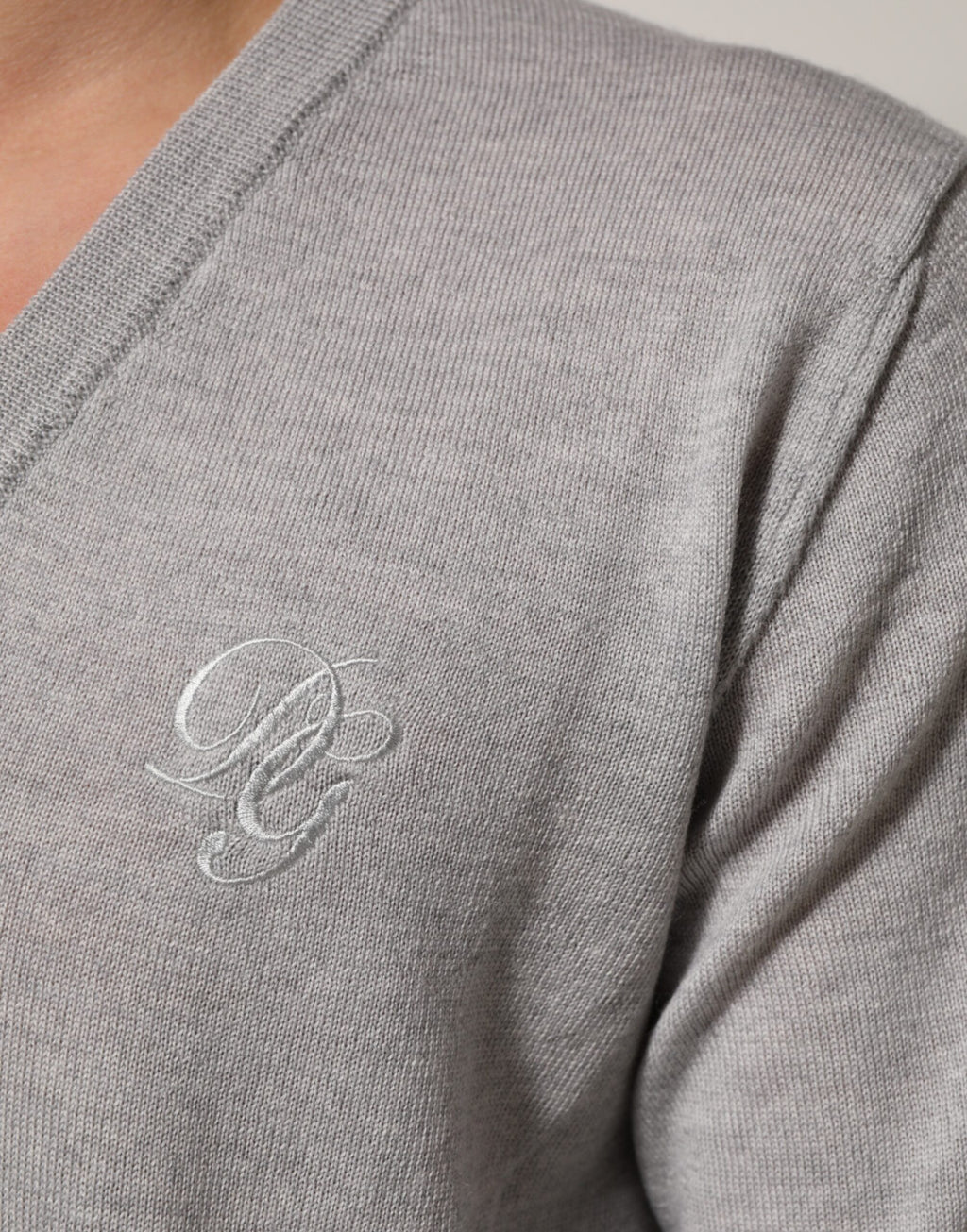 Dolce & Gabbana Grey Long Sleeve T-Shirt for Men additional view