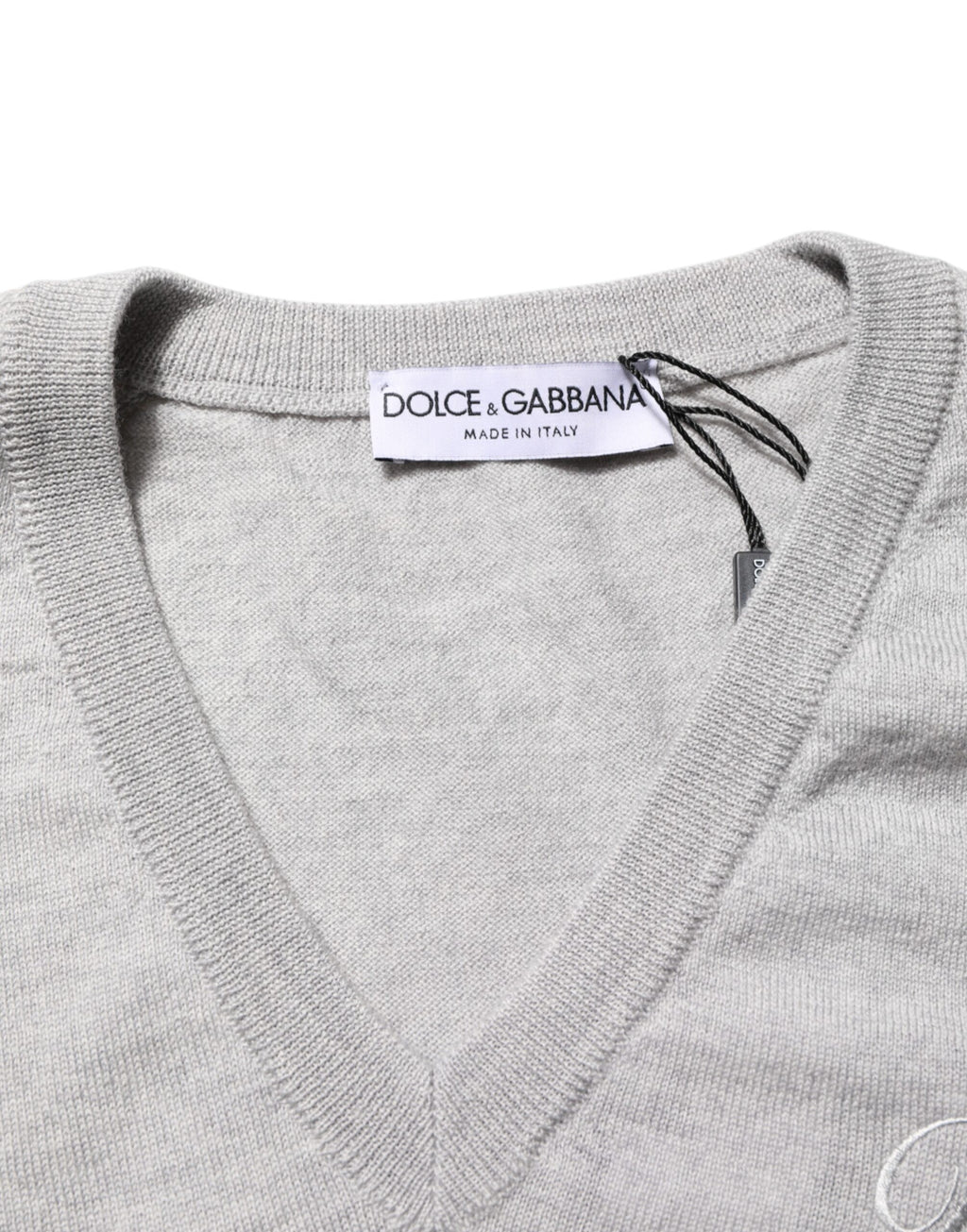 Dolce & Gabbana Grey Long Sleeve T-Shirt for Men additional view
