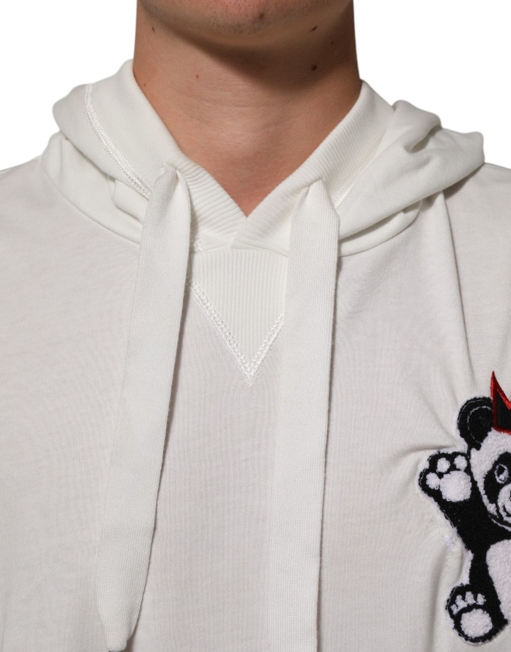 Dolce & Gabbana White Hoodie for Men additional view