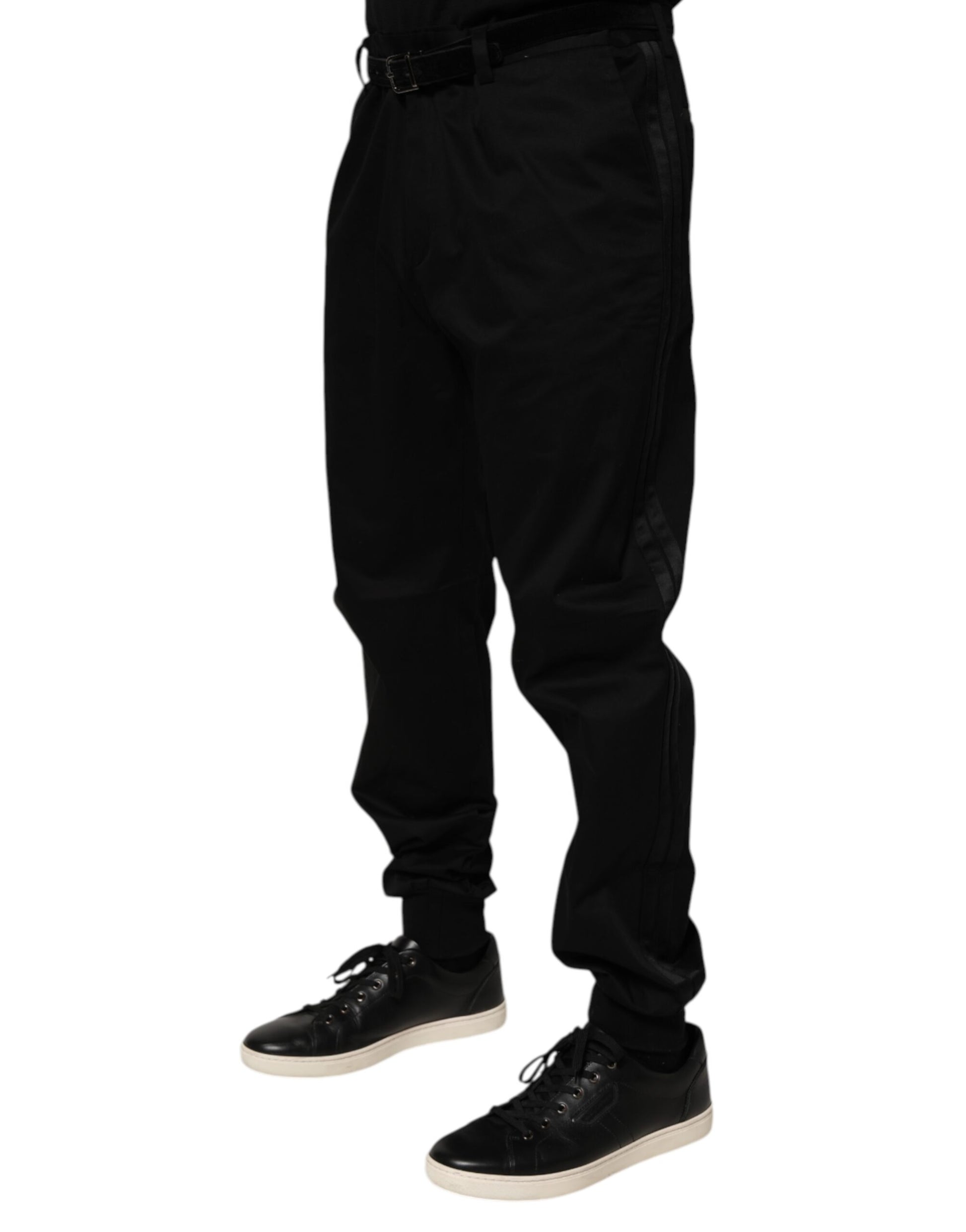 Dolce & Gabbana Black Casual Pants for Men detail view
