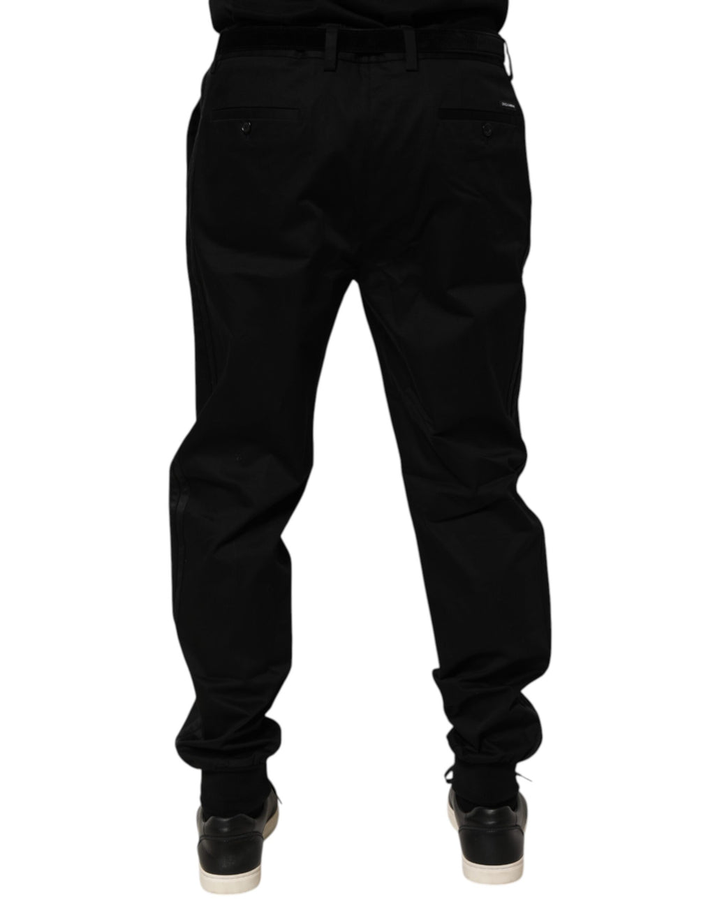Dolce & Gabbana Black Casual Pants for Men side view