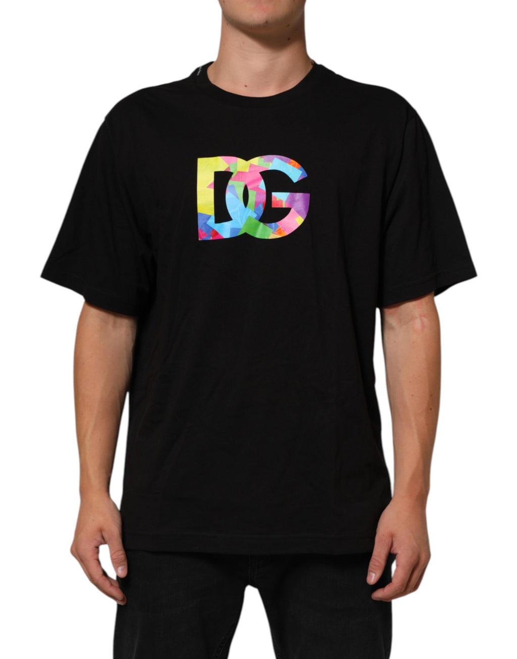 Dolce & Gabbana Black Short-Sleeve Shirt for Men