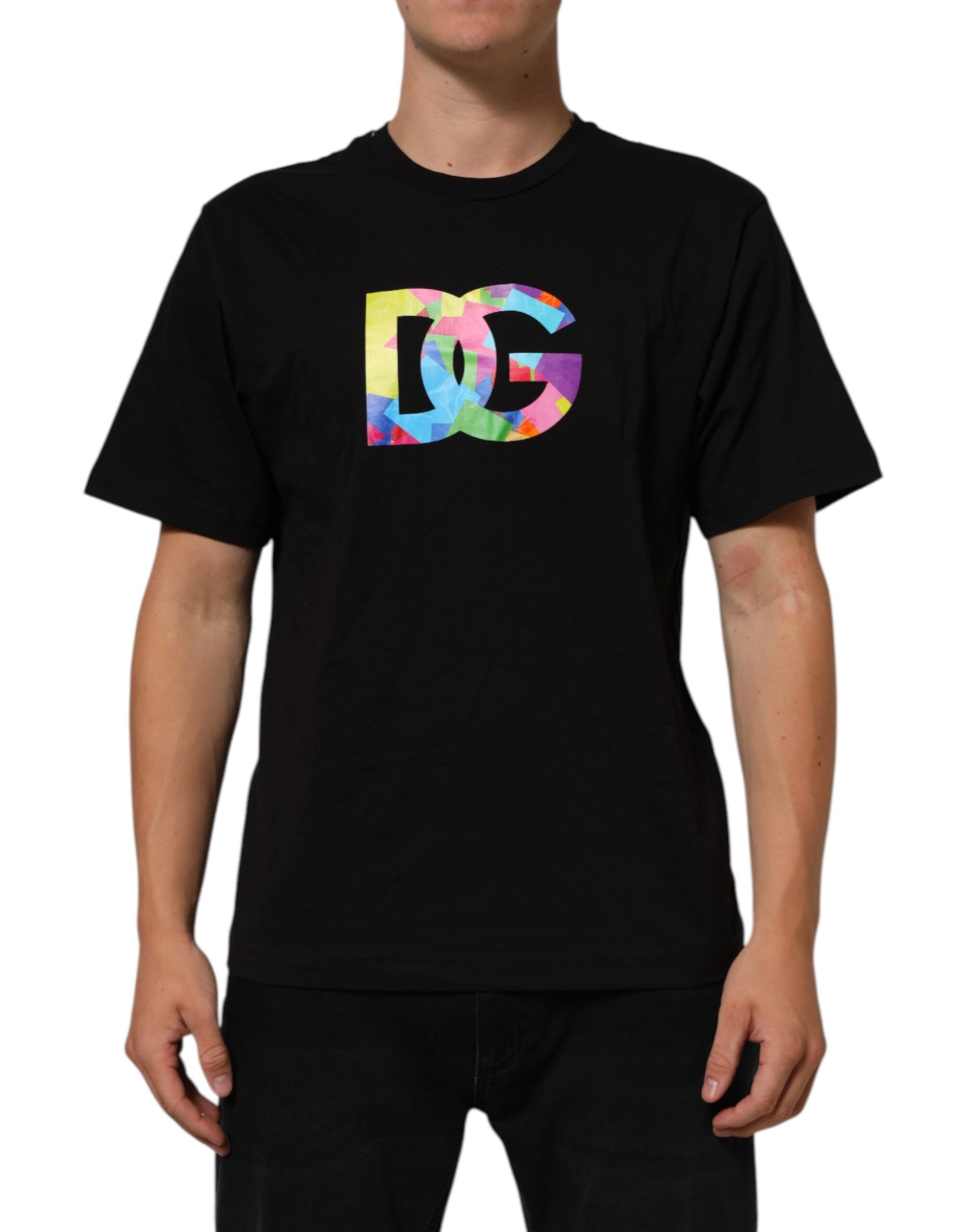 Dolce & Gabbana Black Short-Sleeve Shirt for Men
