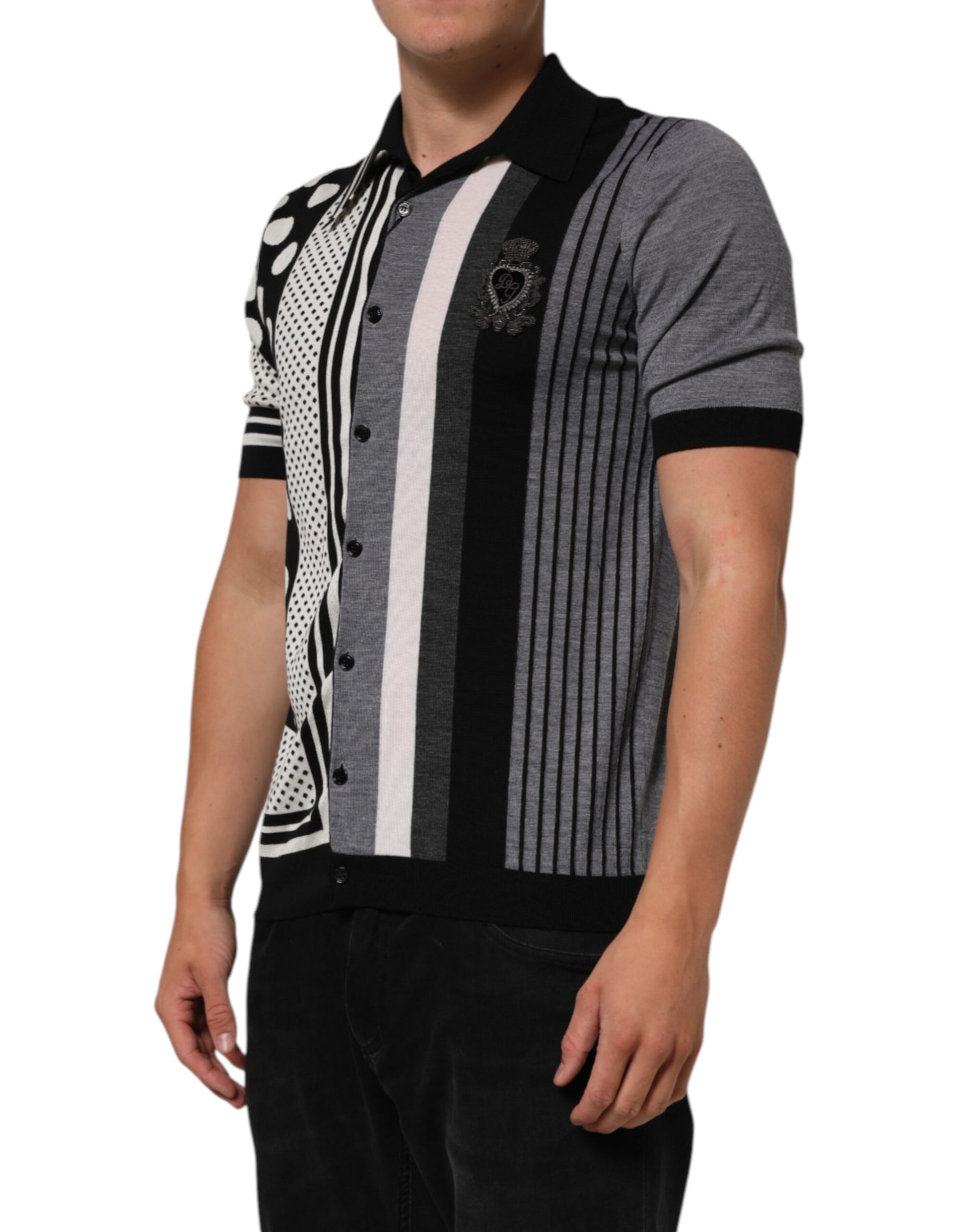 Dolce & Gabbana Black Shirt for Men detail view