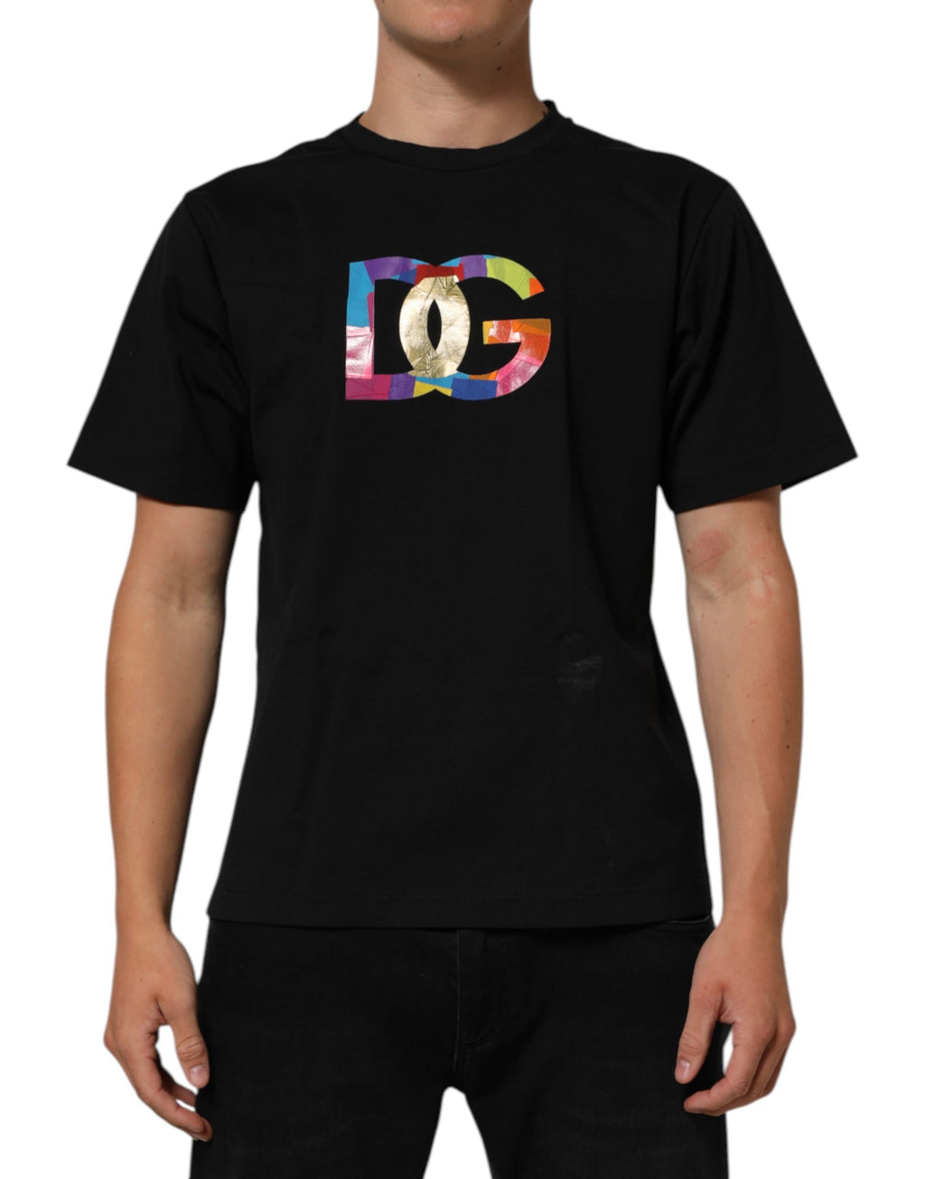 Dolce & Gabbana Black Short-Sleeve Shirt for Men alternate view